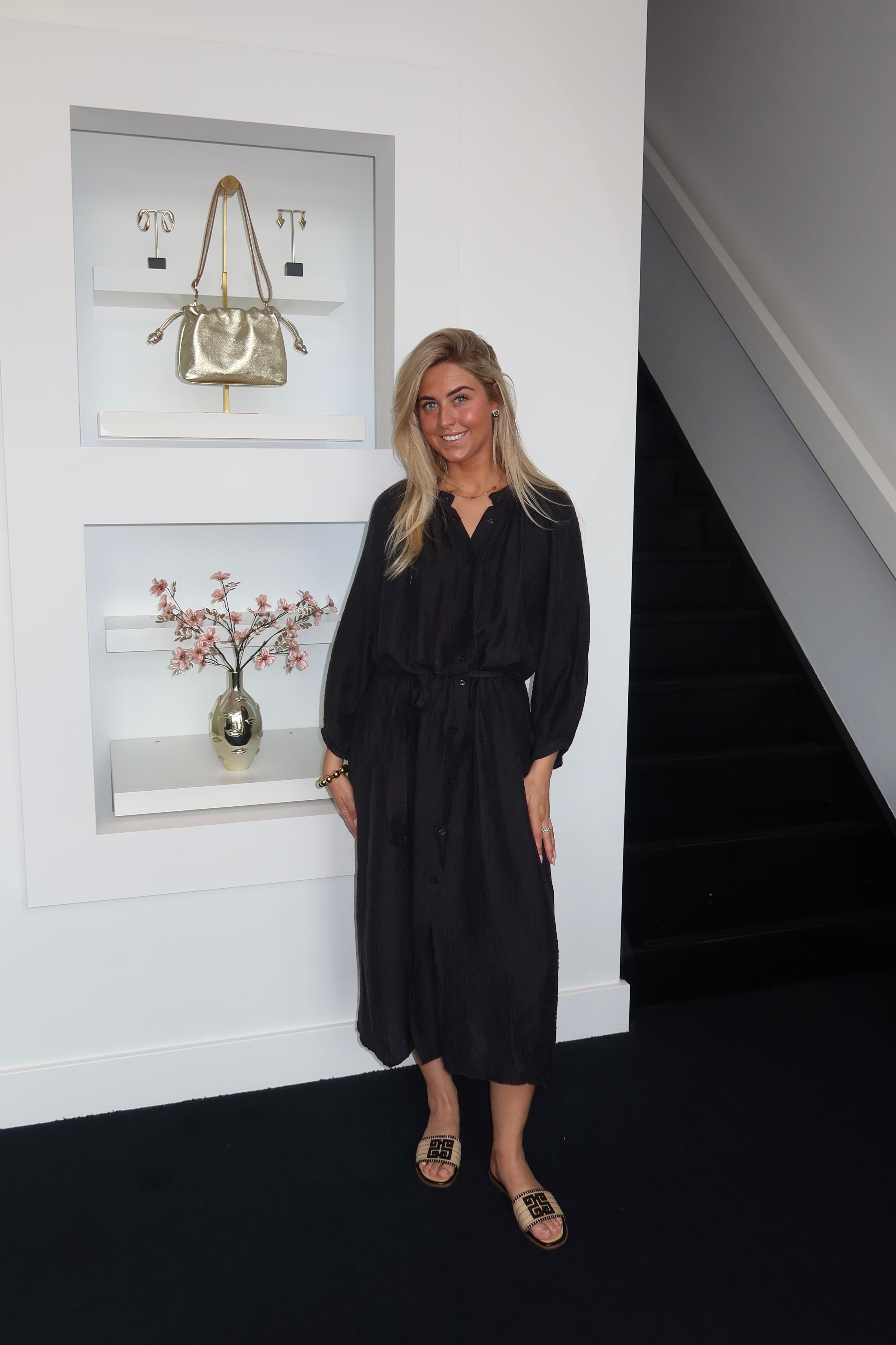 Isla Maxi Dress Black