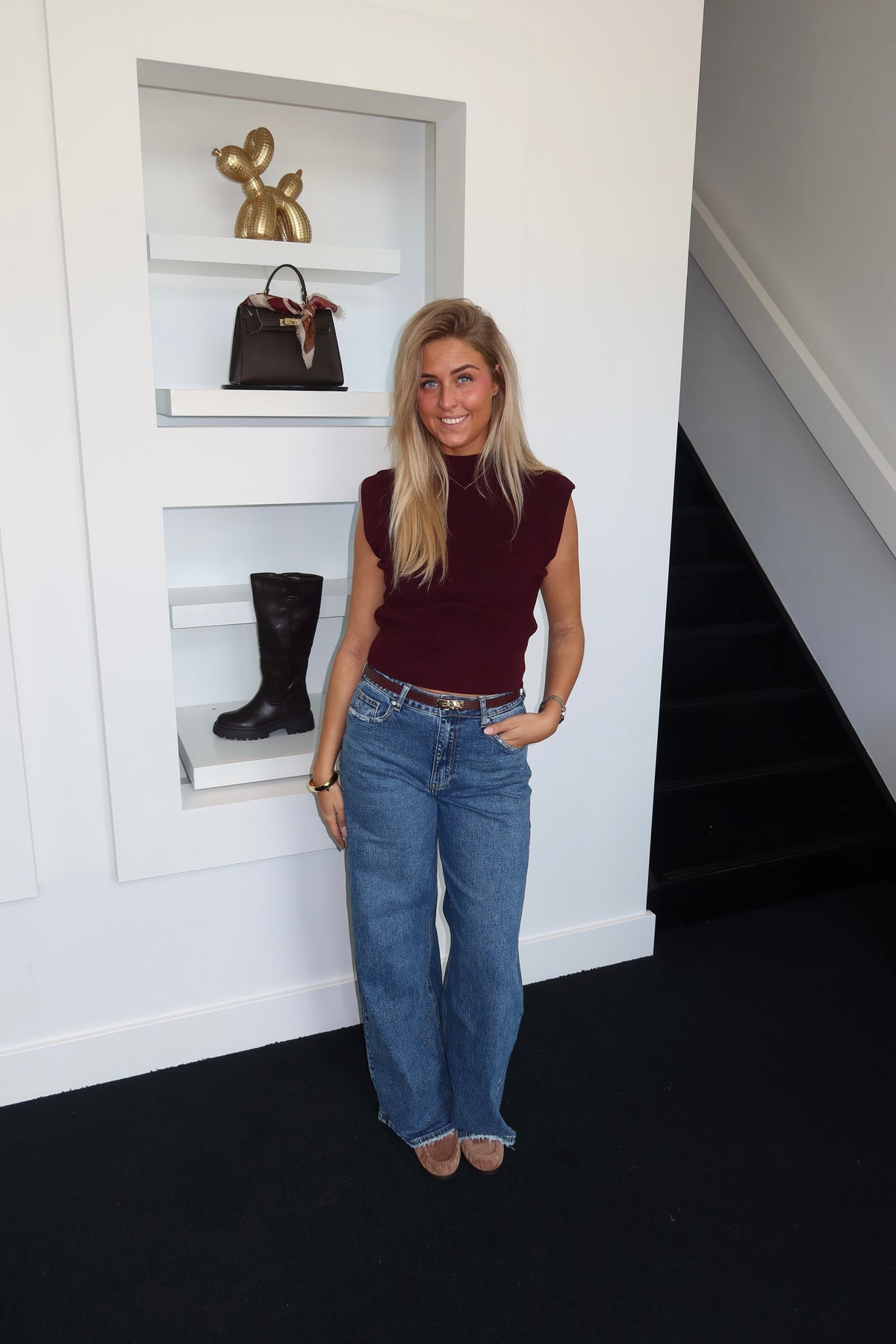 Kiki Top Bordeaux 8015