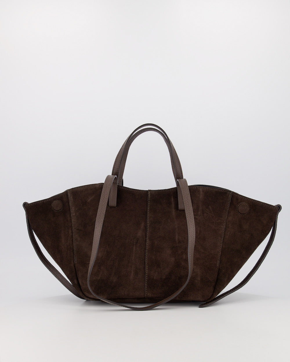 Martha Suede Grain Bag Brown