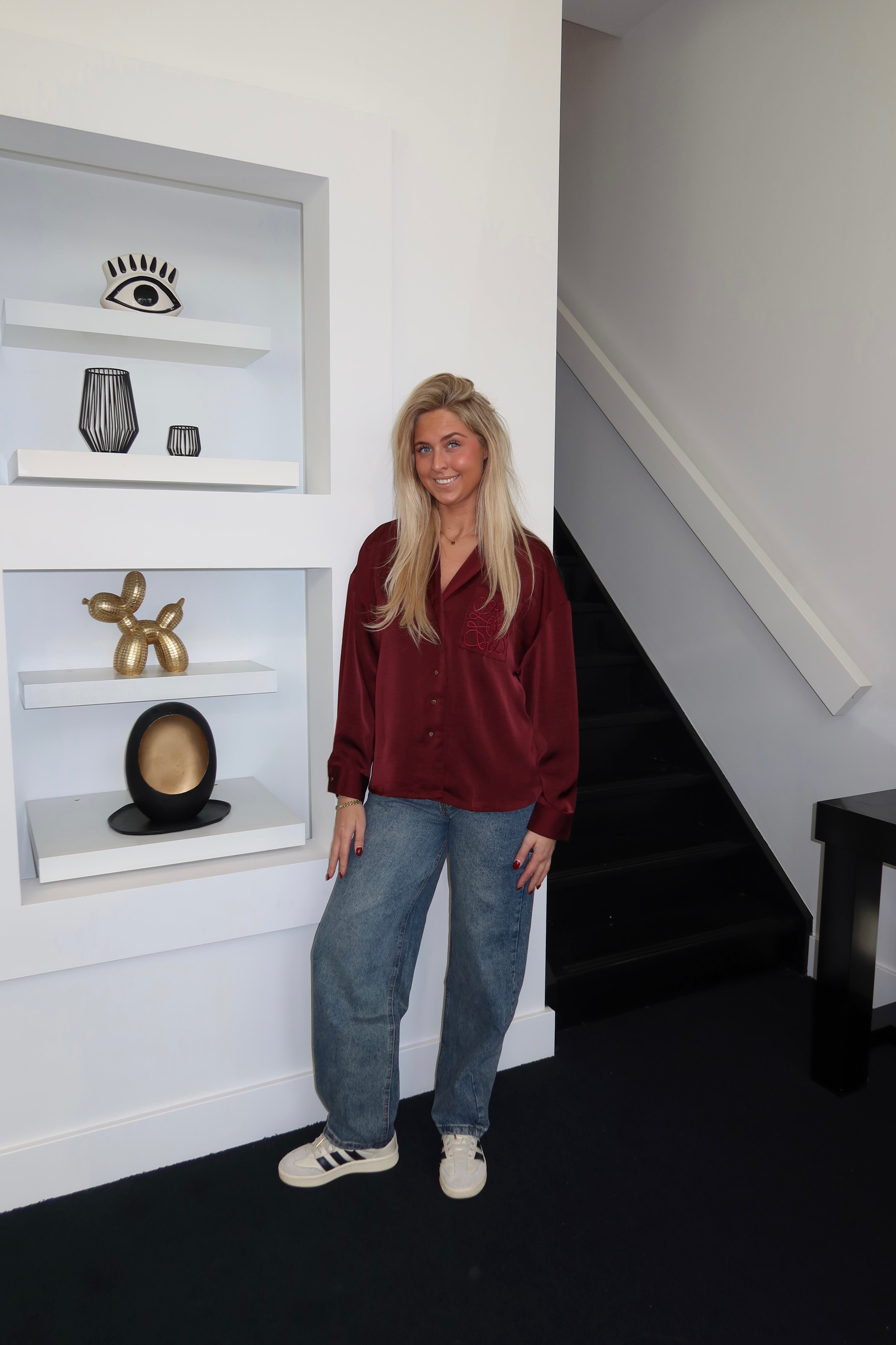 Maeve Blouse Bordeaux 35