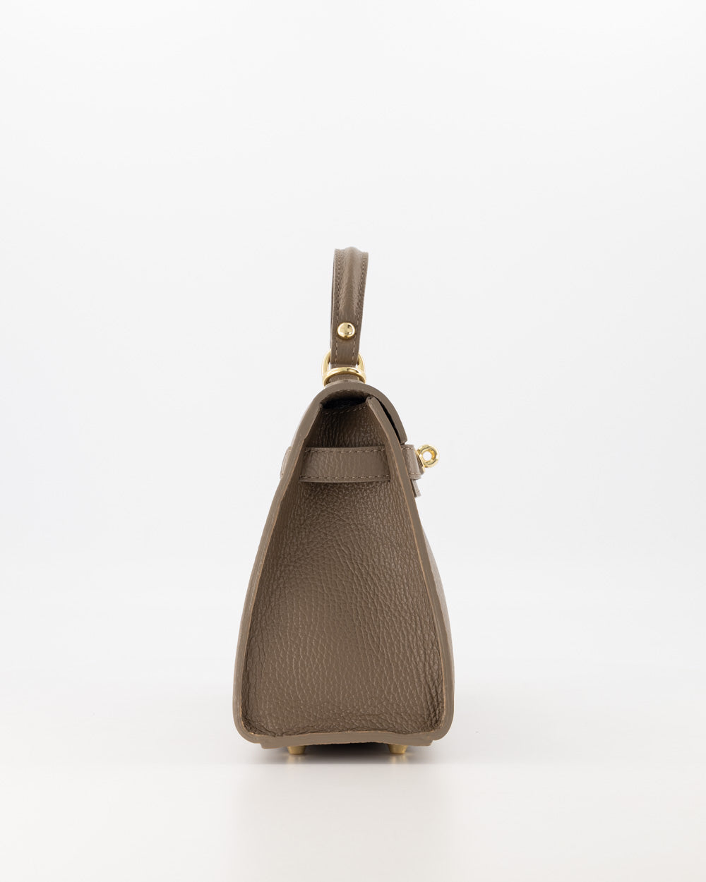 Kella Medium Leather Bag Taupe