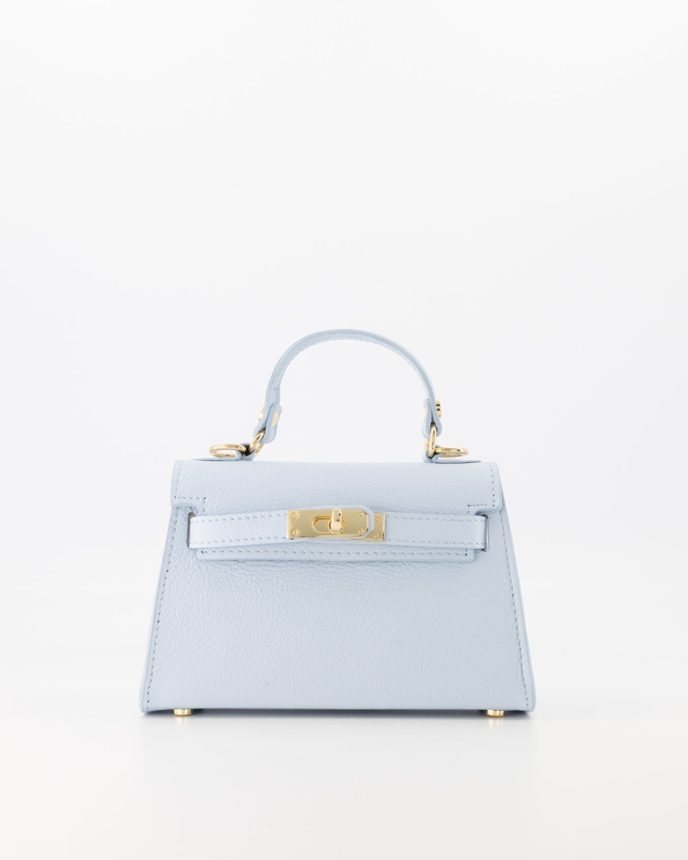Kella Leather Bag Baby Blue