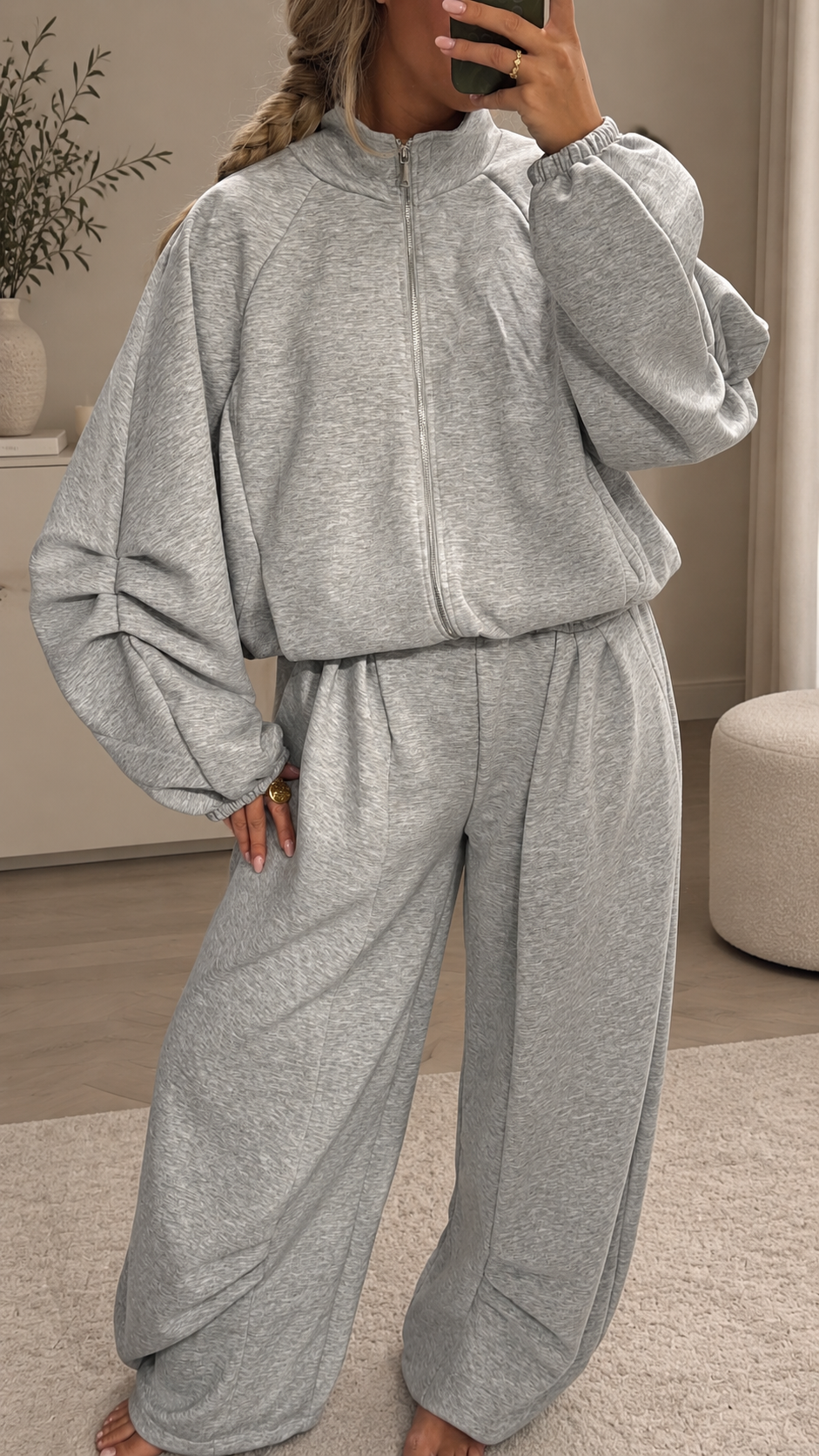 Mabel Jogger Set Grey