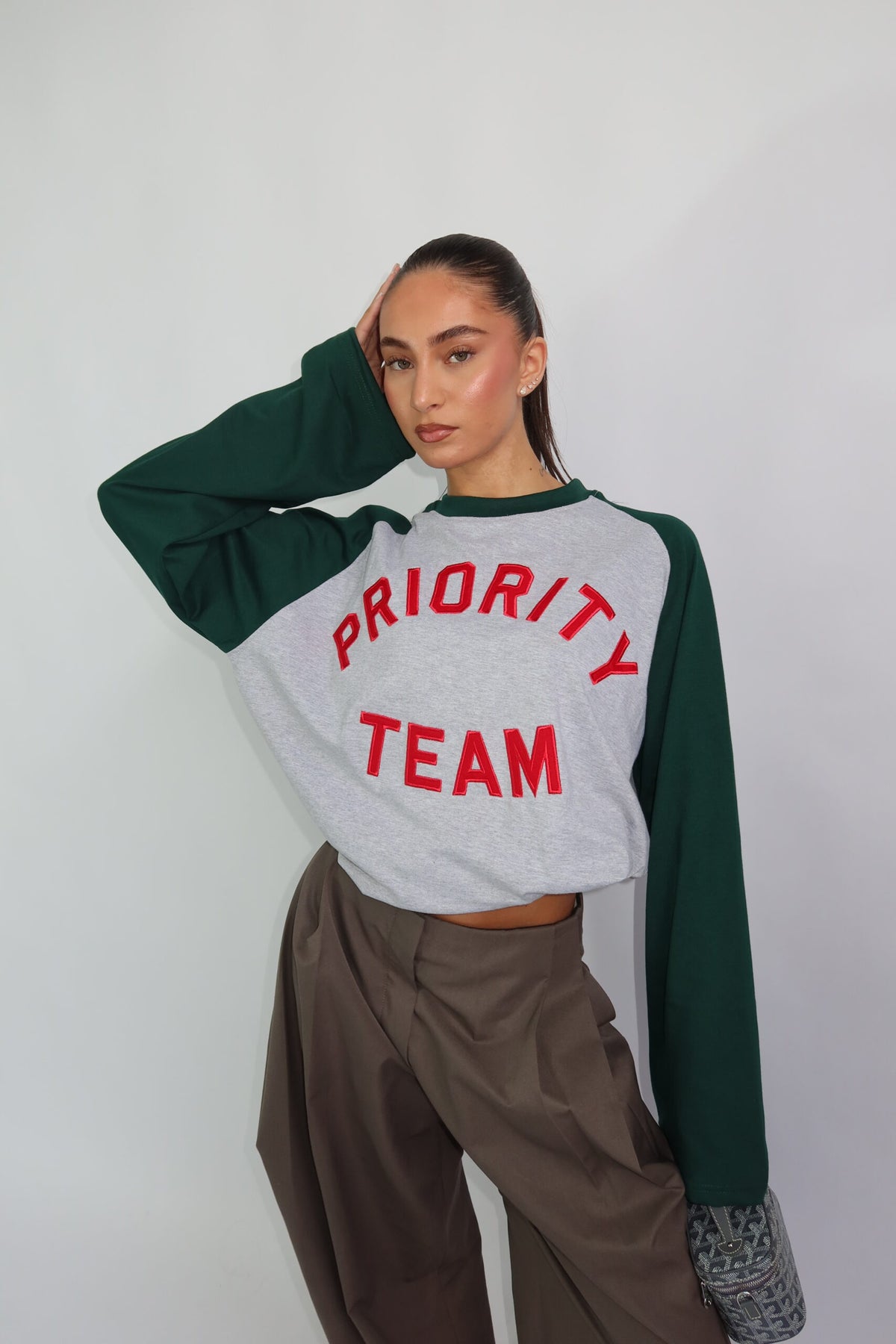 Baseball Longsleeve Green