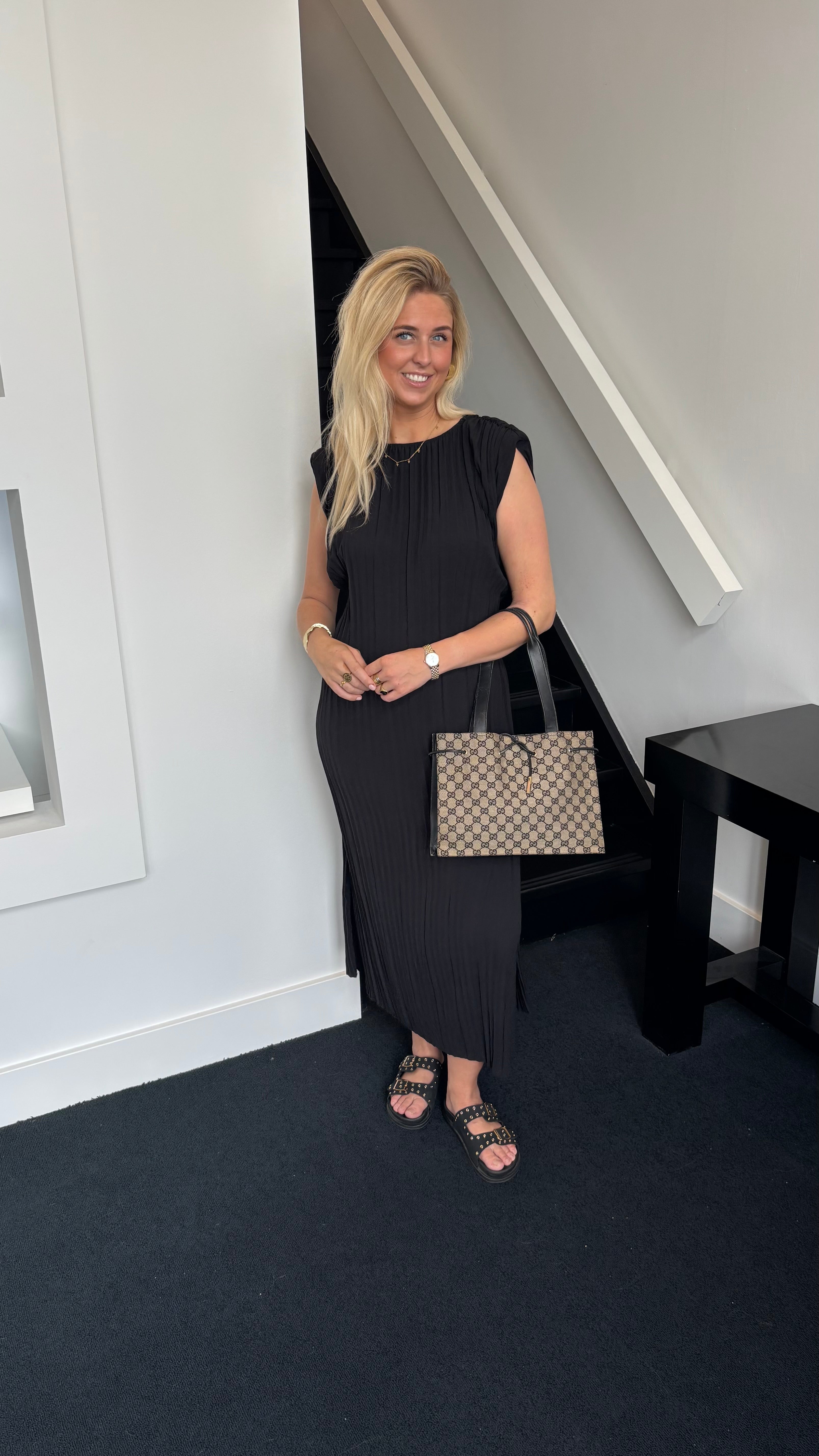 Athena Dress Black
