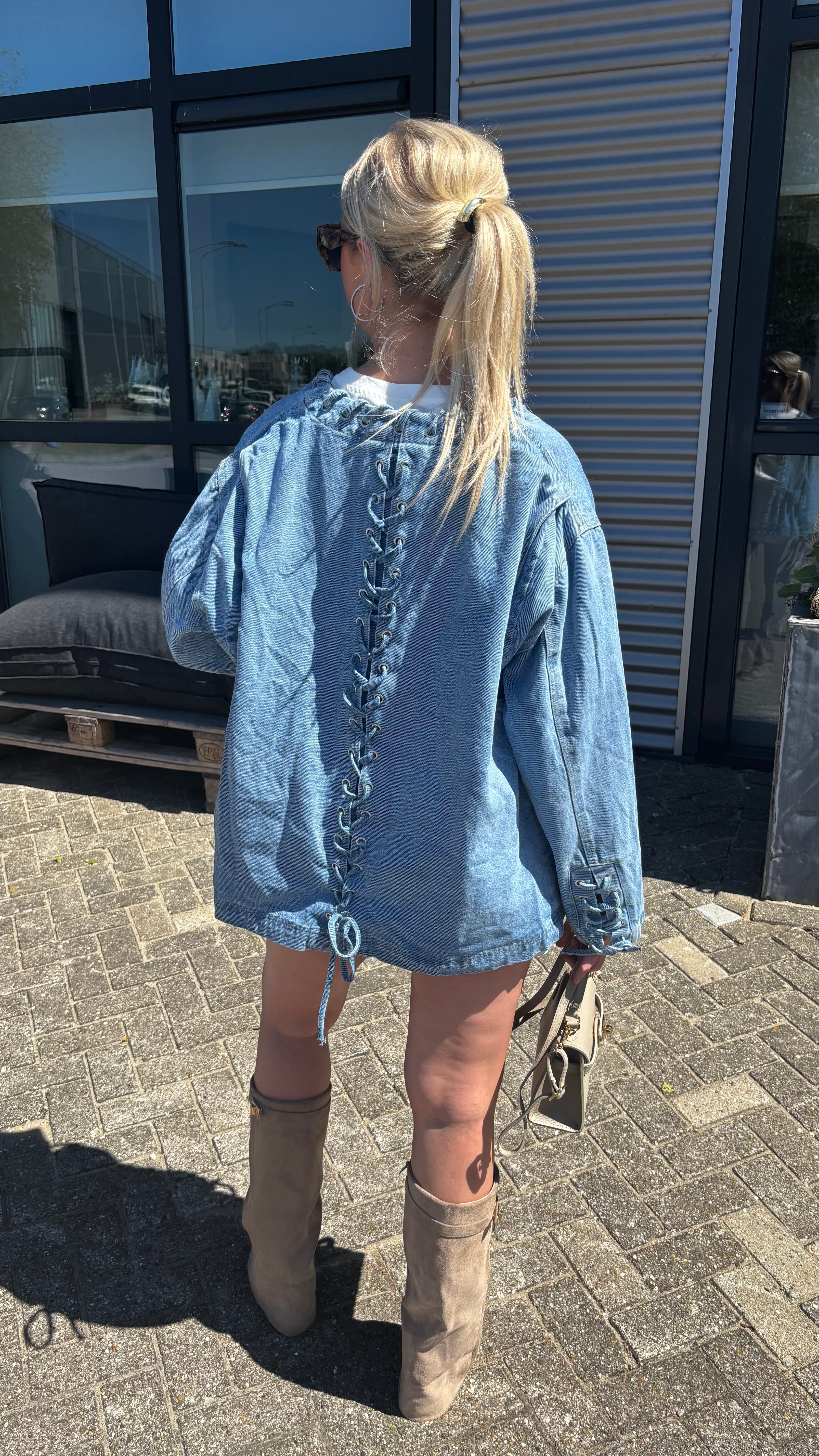 Billie Oversized Denim Jacket 10162