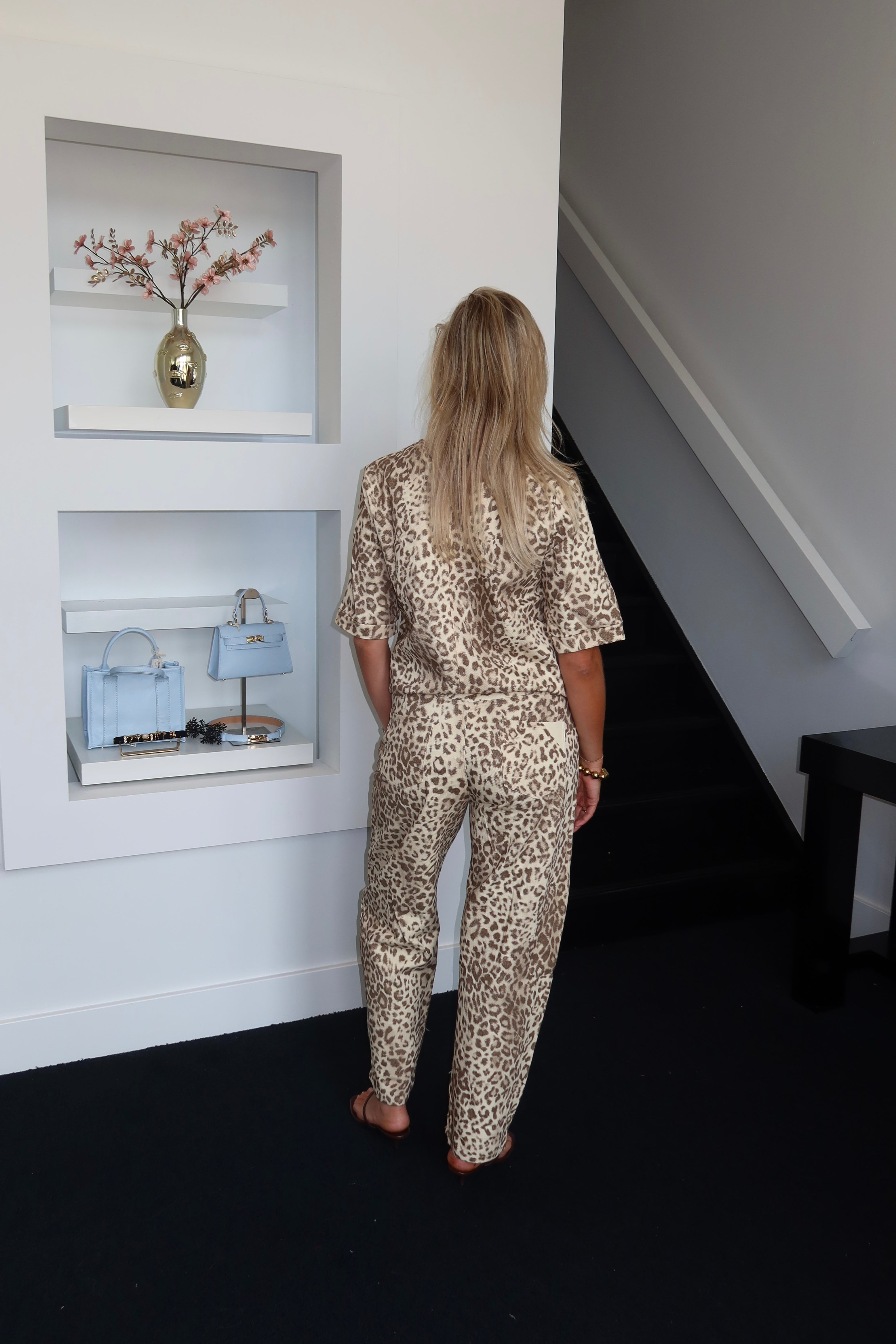 Lio Leopard Jeans 9798