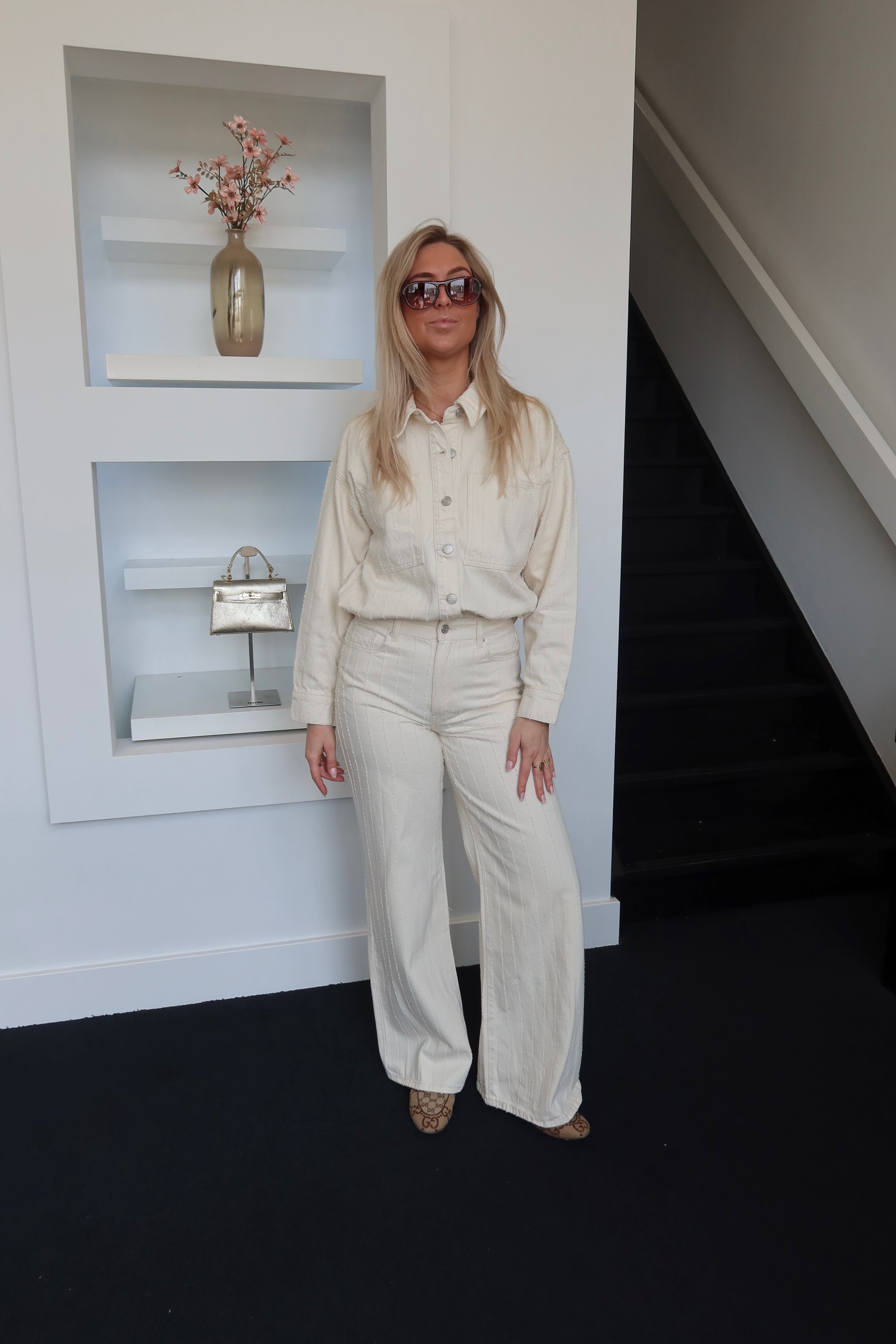 Kiki Denim Jacket Beige 3892