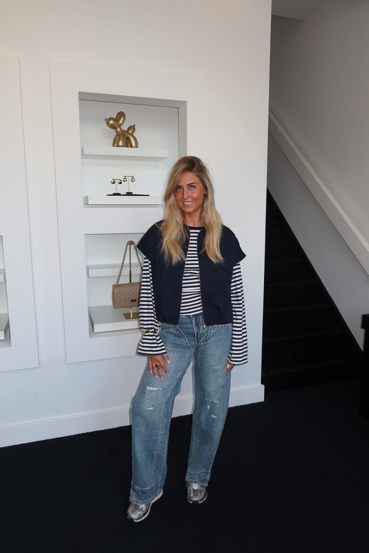 Alies Gilet Navy