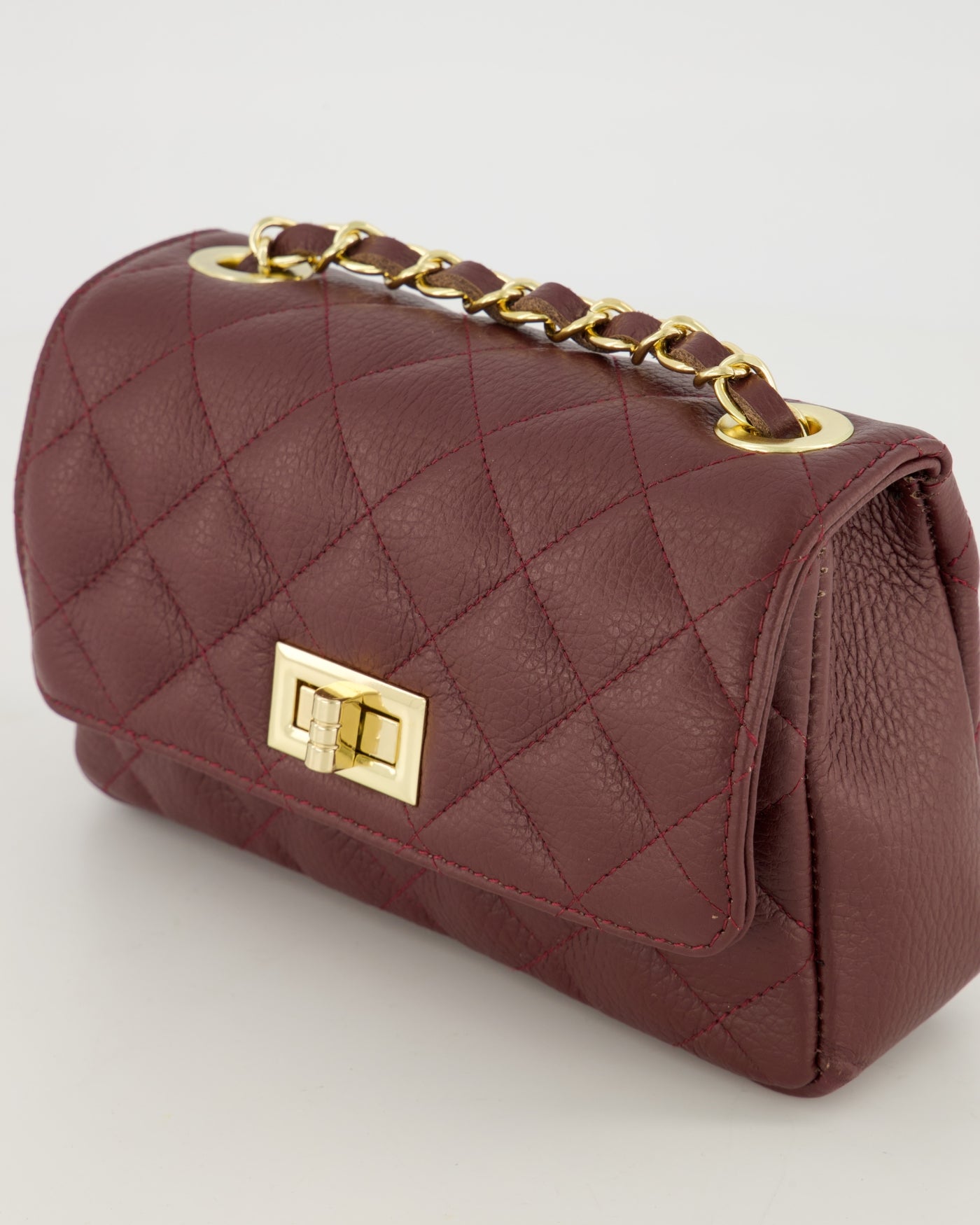 Audrey Small Bag Bordeaux