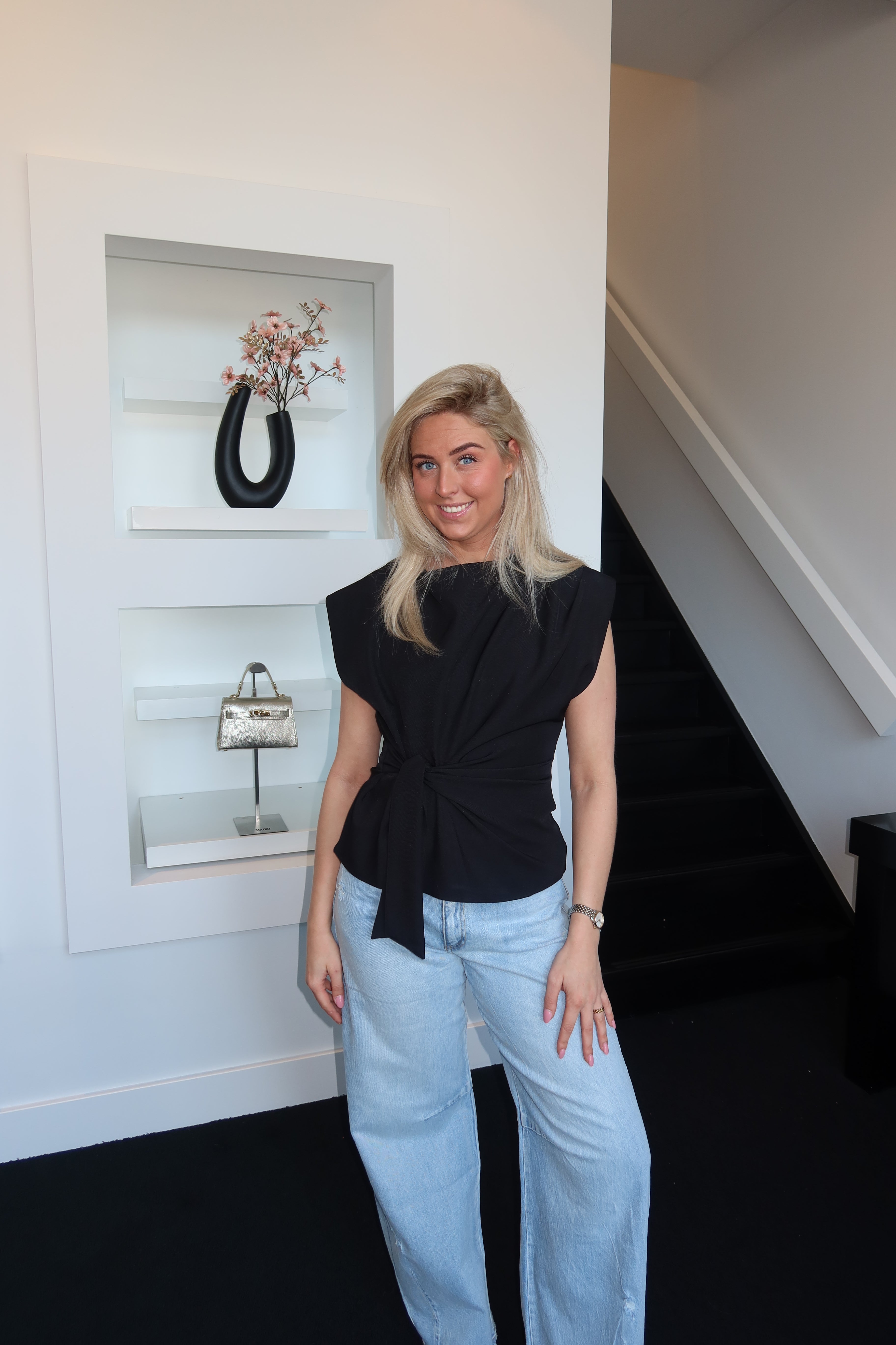 LM | Britt Top Black