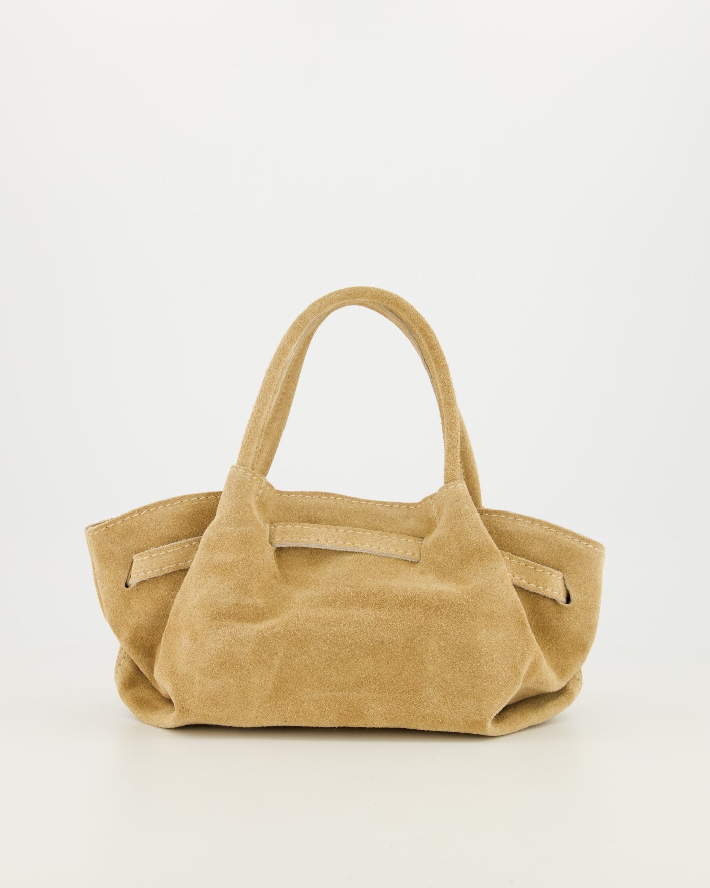Leonie Suede Bag Sand