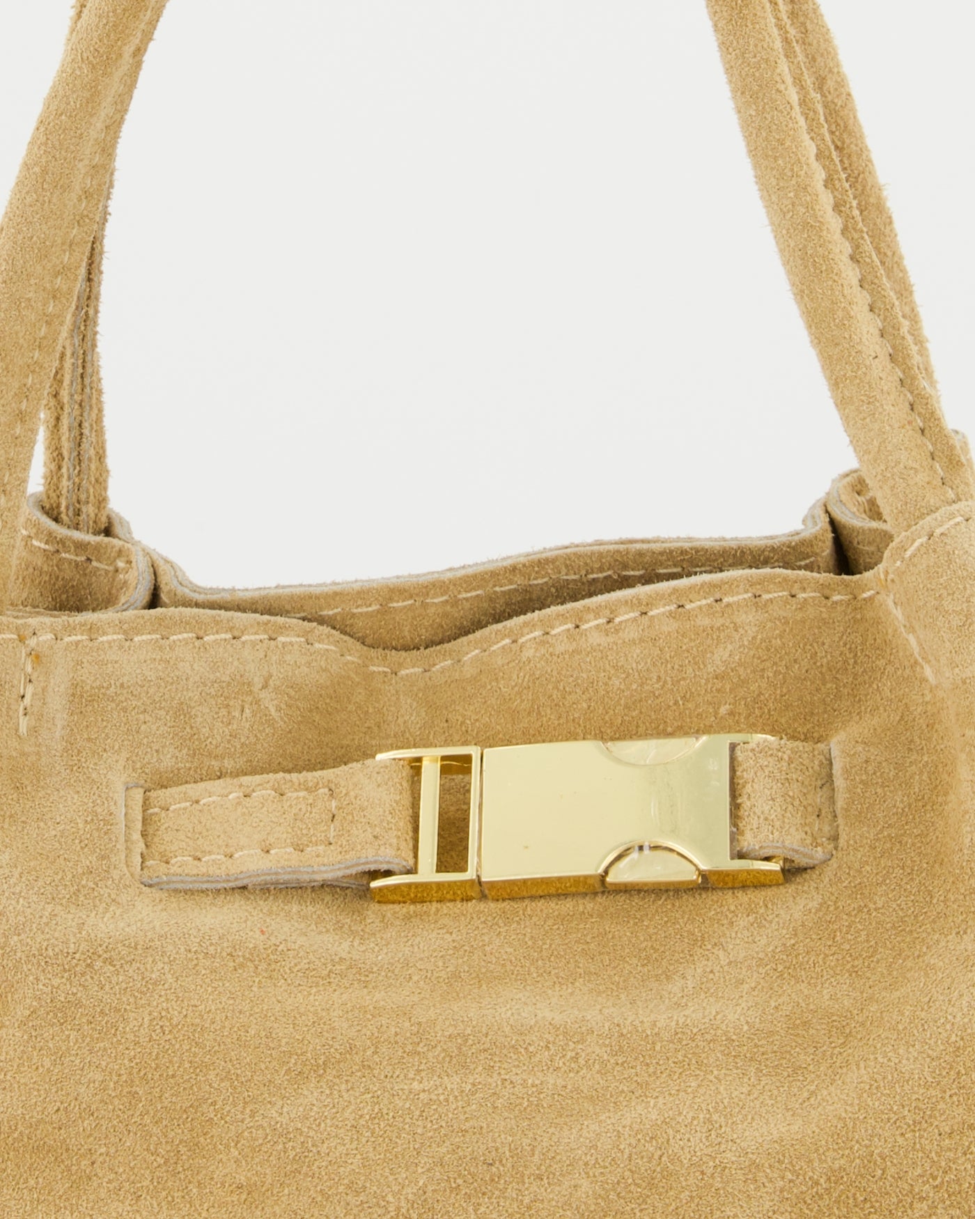 Leonie Suede Bag Sand