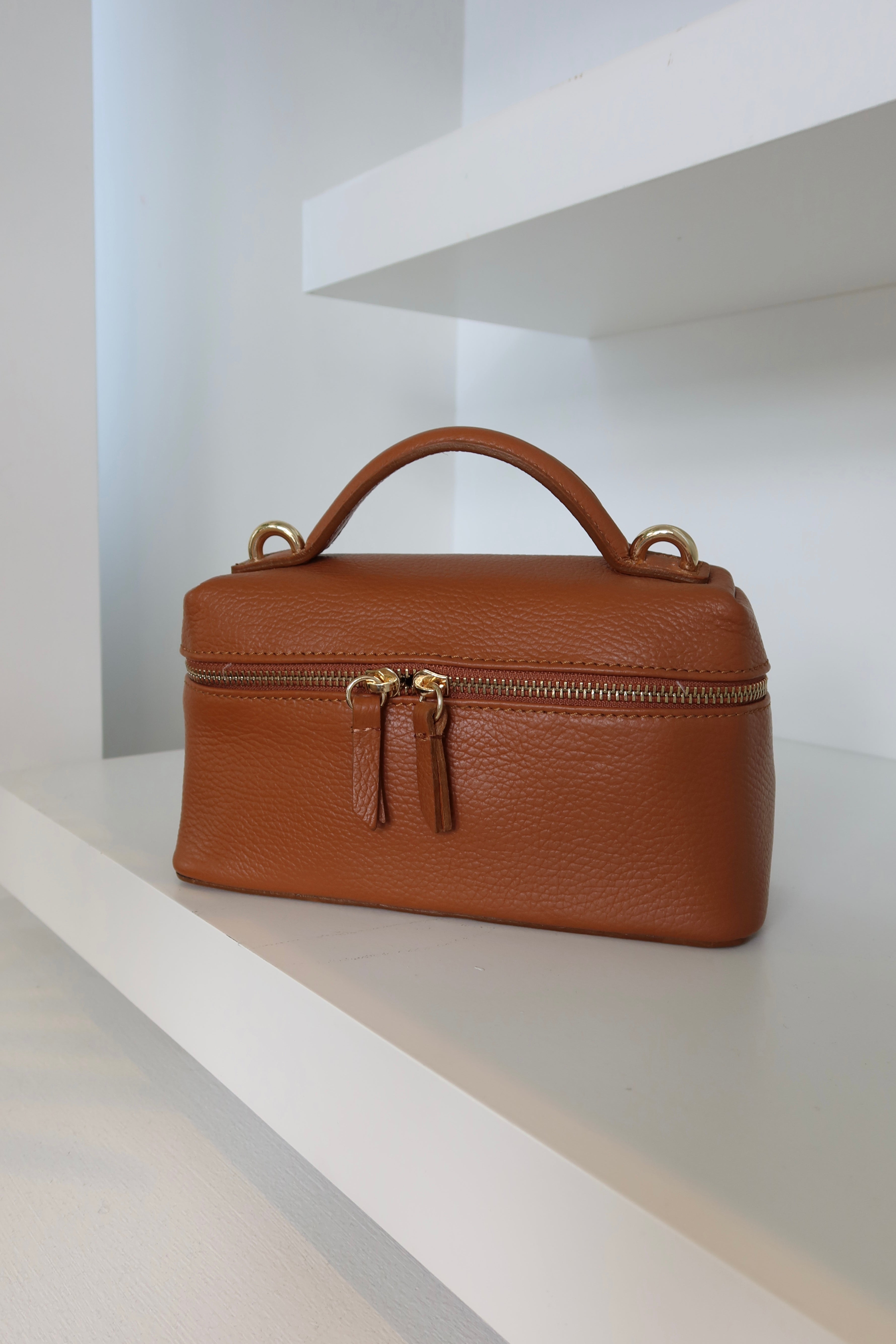 The Lori Bag Cognac