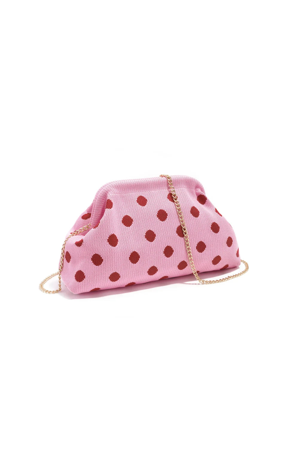 Crossbody Bag Polka Dots Pink