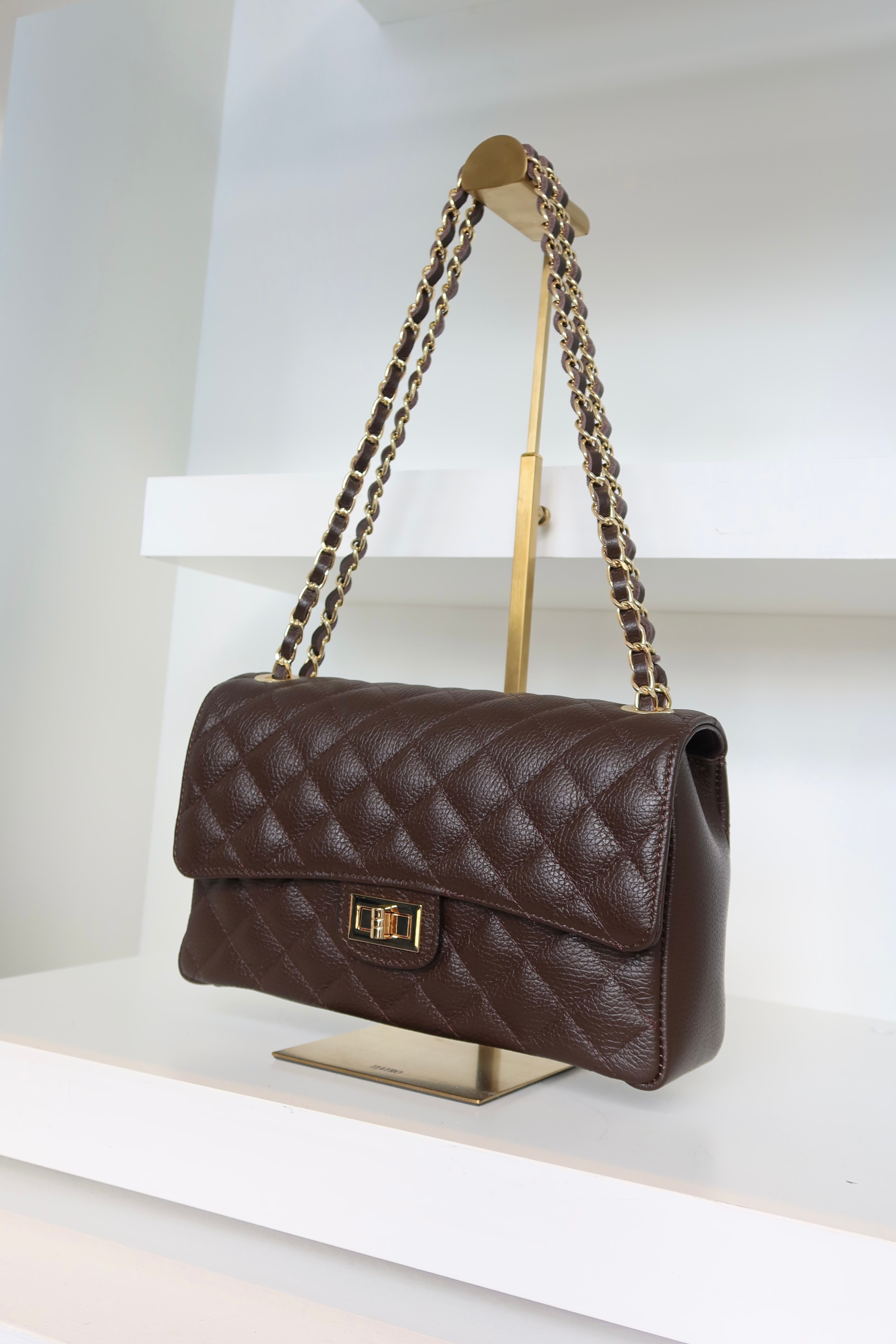 Audrey Medium Bag Brown