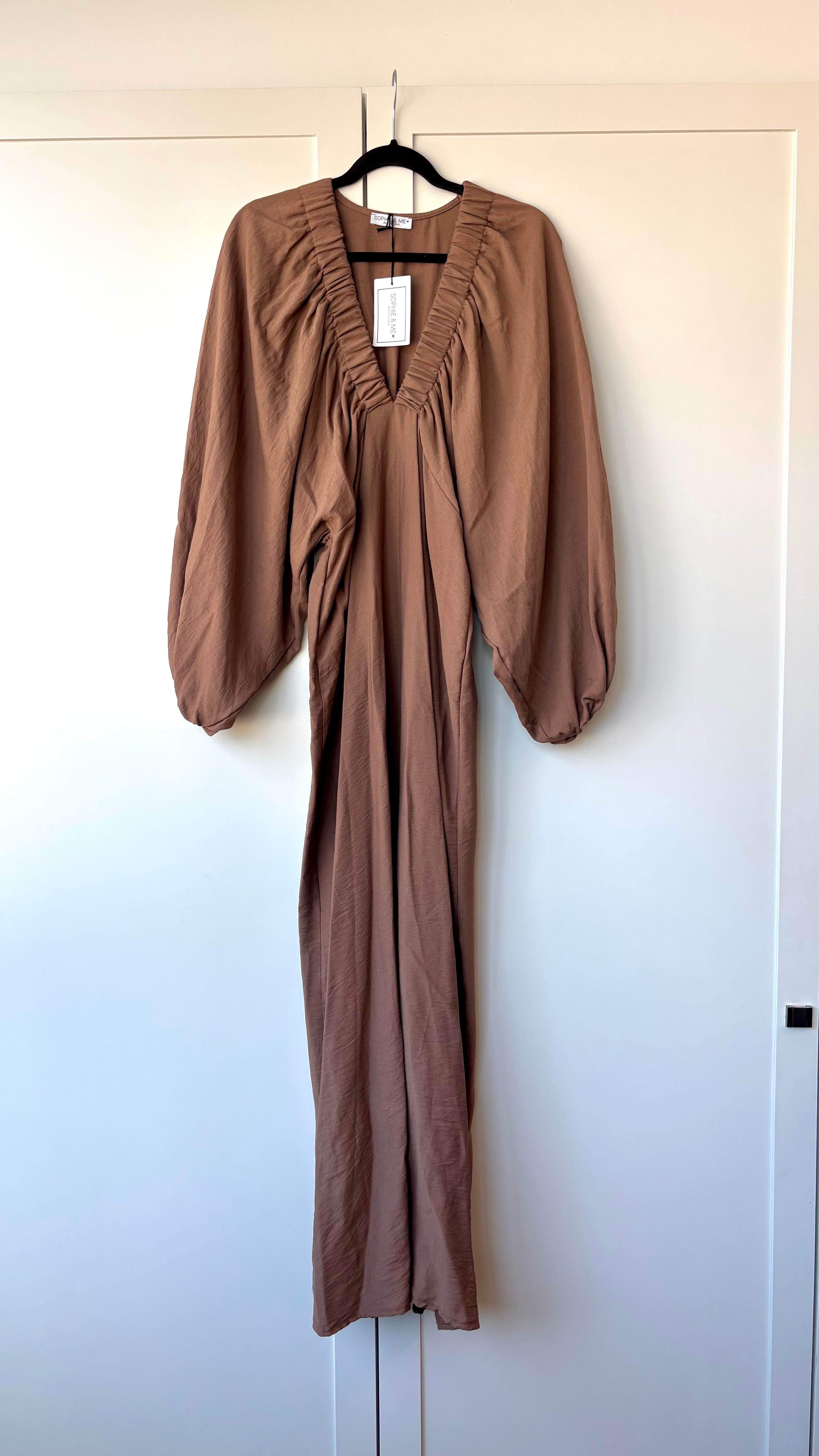 Margaritha Maxi Dress Coffee