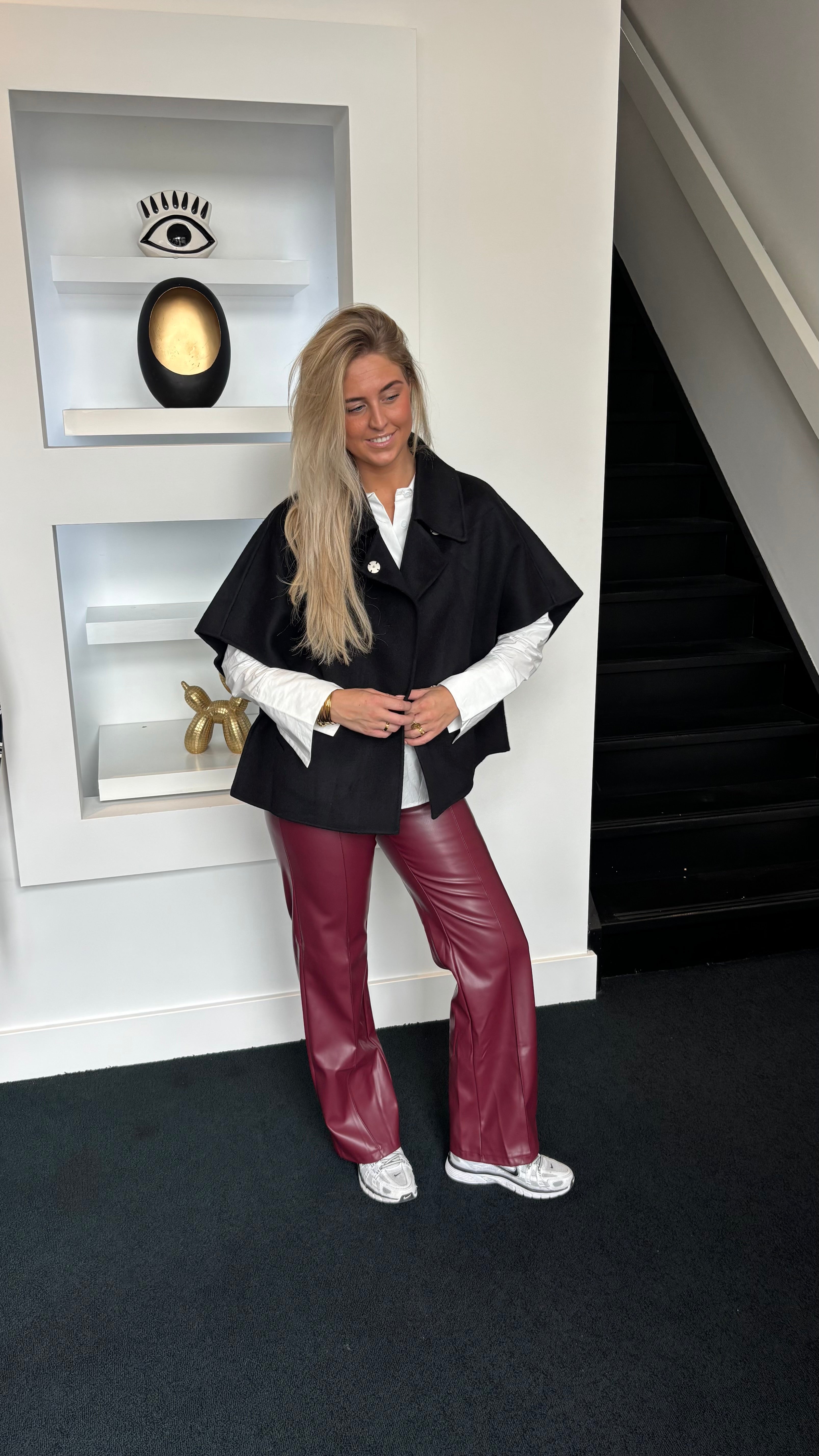 Blair Cape Jacket Black 5113