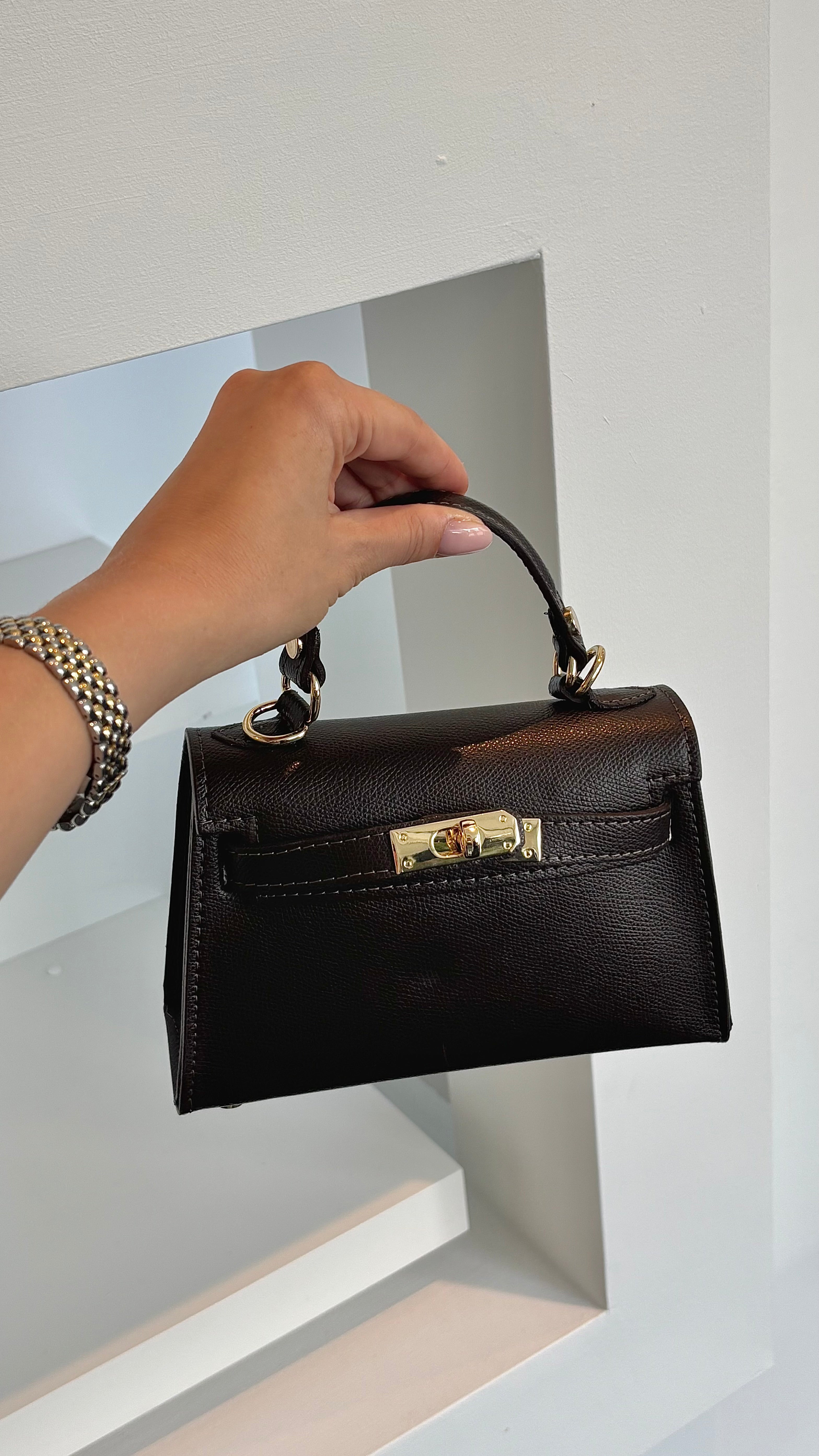 Kella Leather Bag Brown
