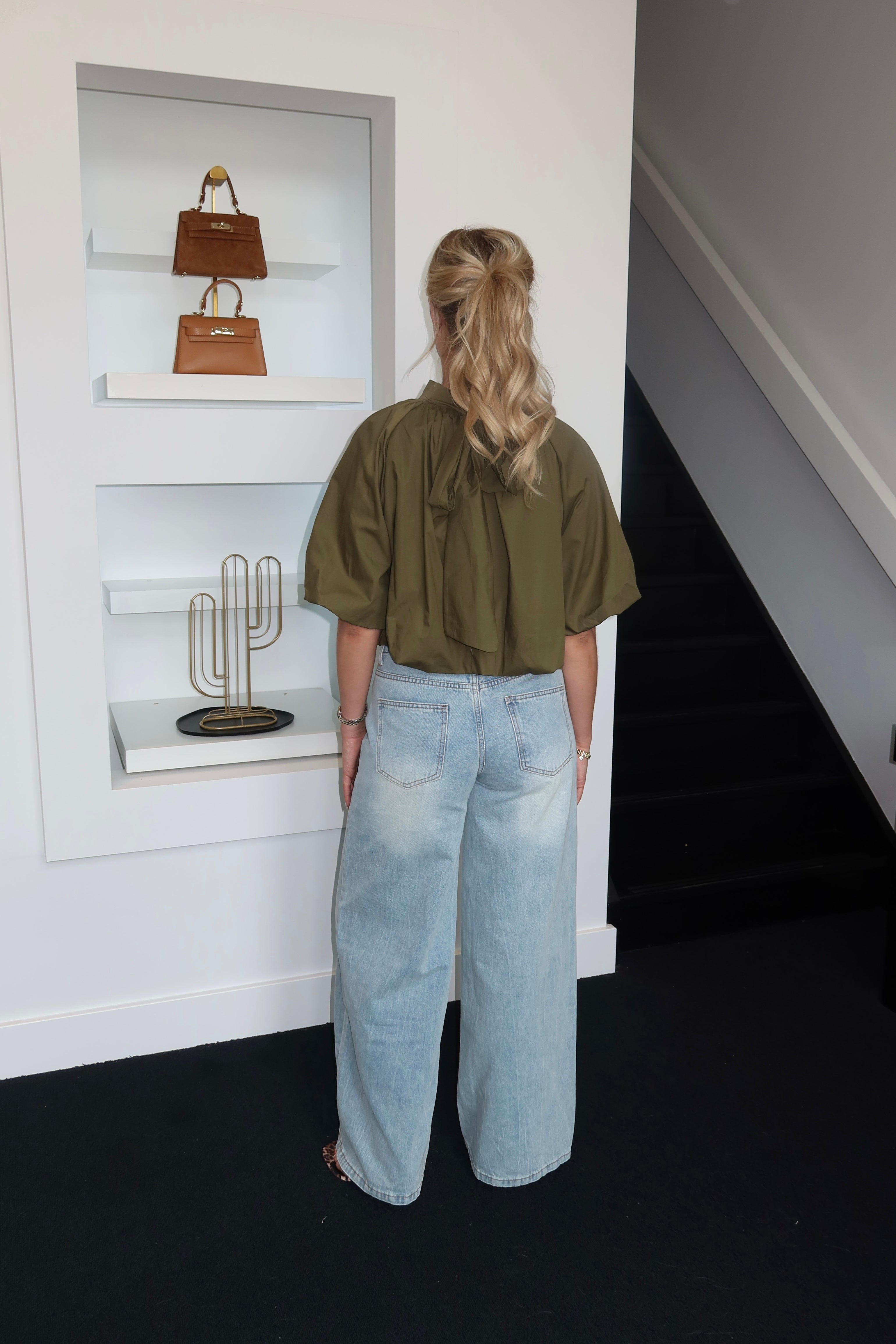 Aimée Blouse Olive