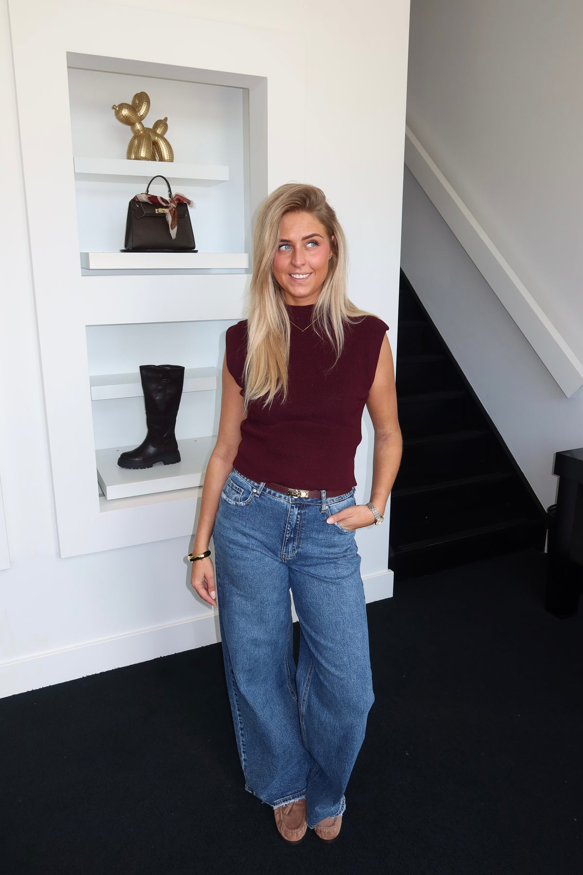 Kiki Top Bordeaux 8015