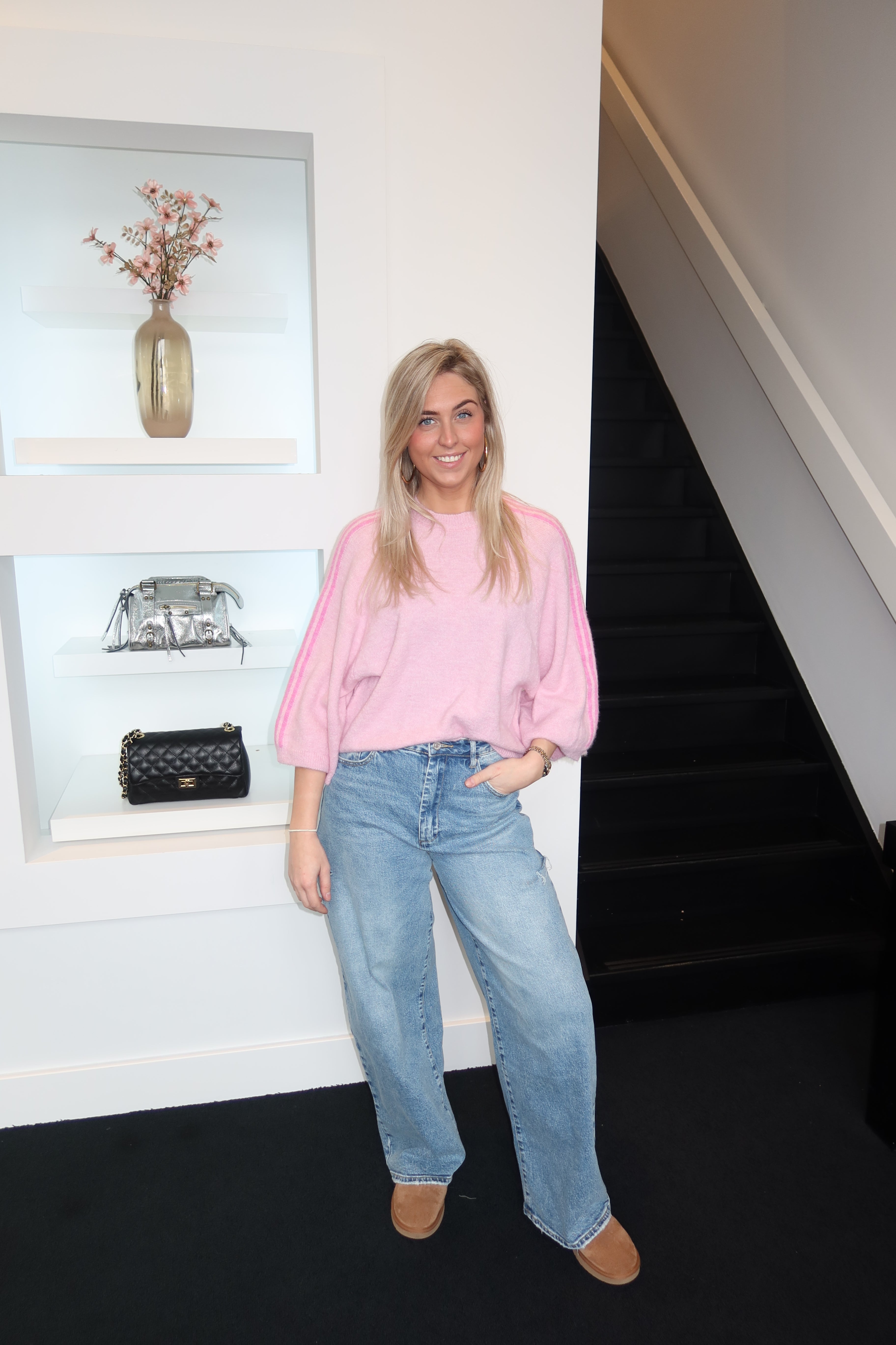 Love Language Knit Pink