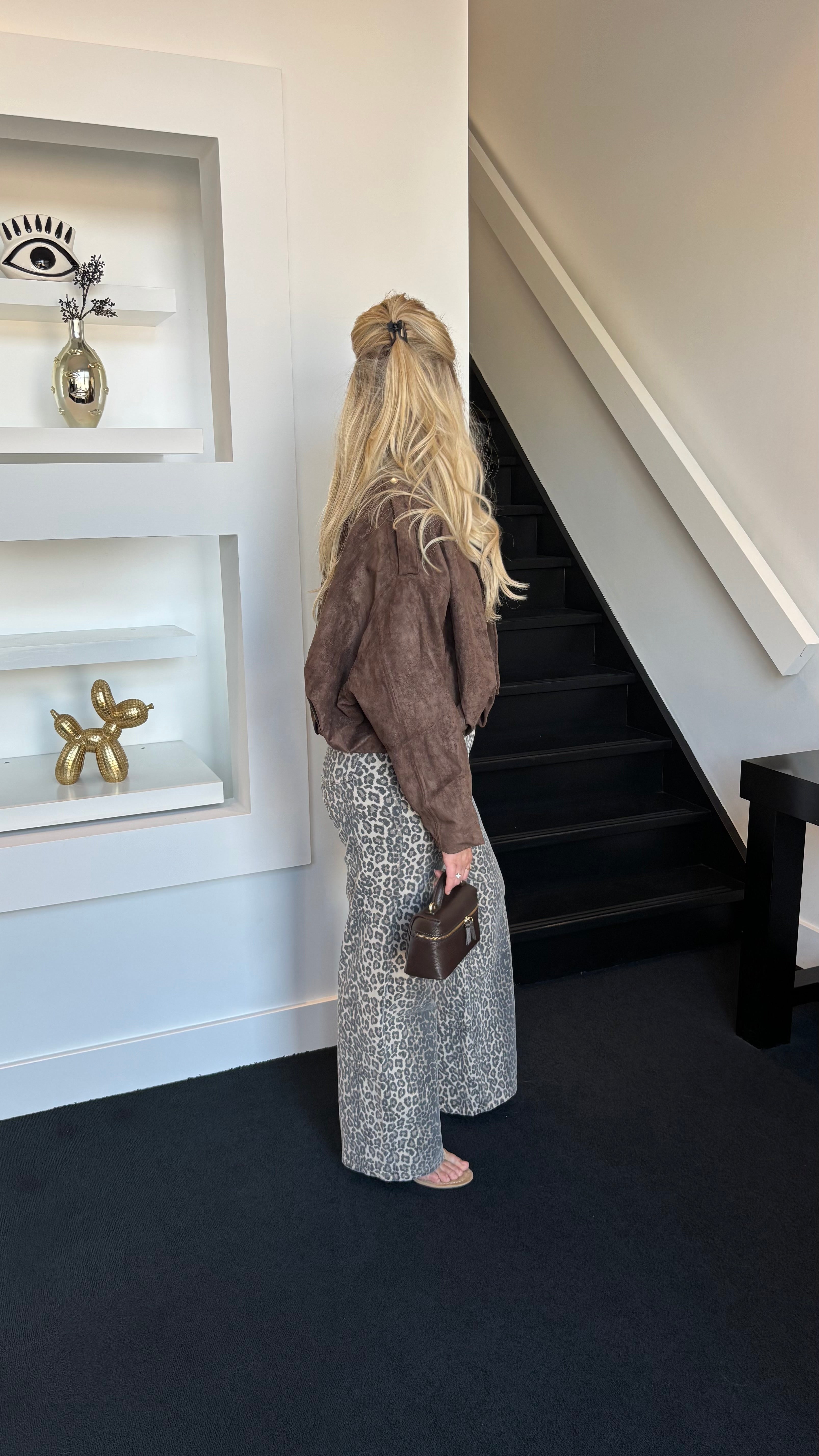 PRE ORDER Suède Jacket Brown 2526