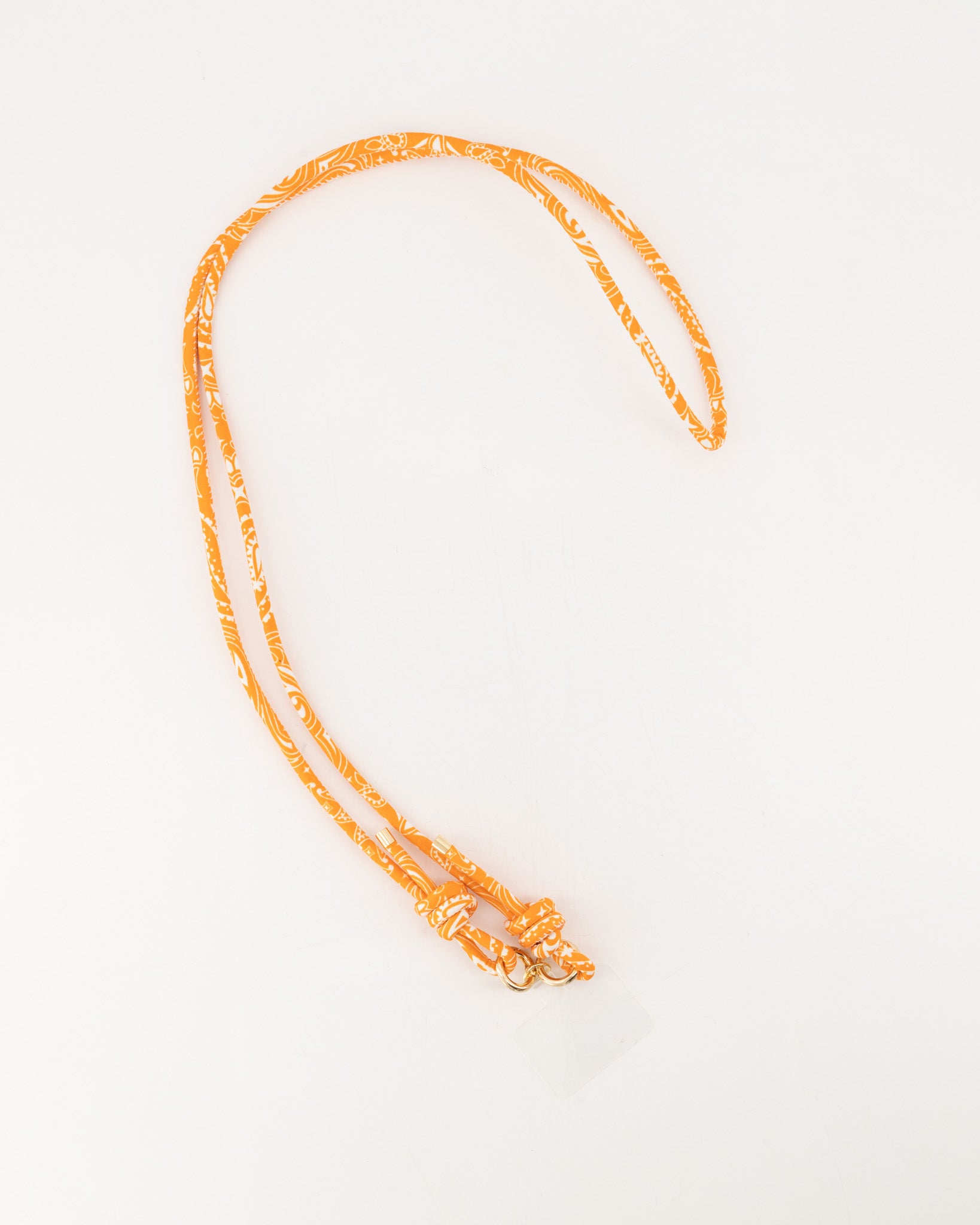 Bandana Orange Phone Cord