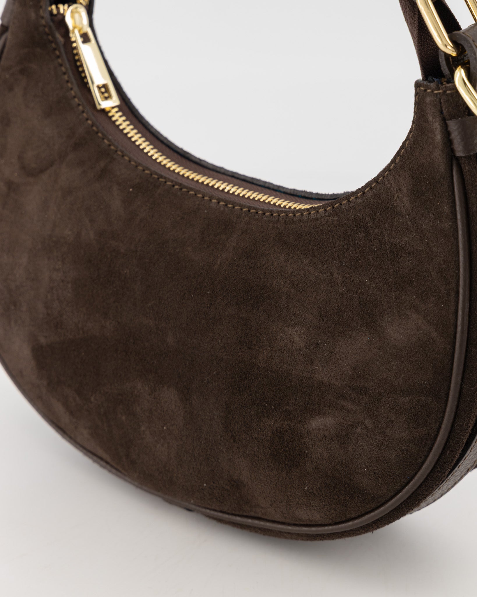 Moon Suede Grain Bag Brown