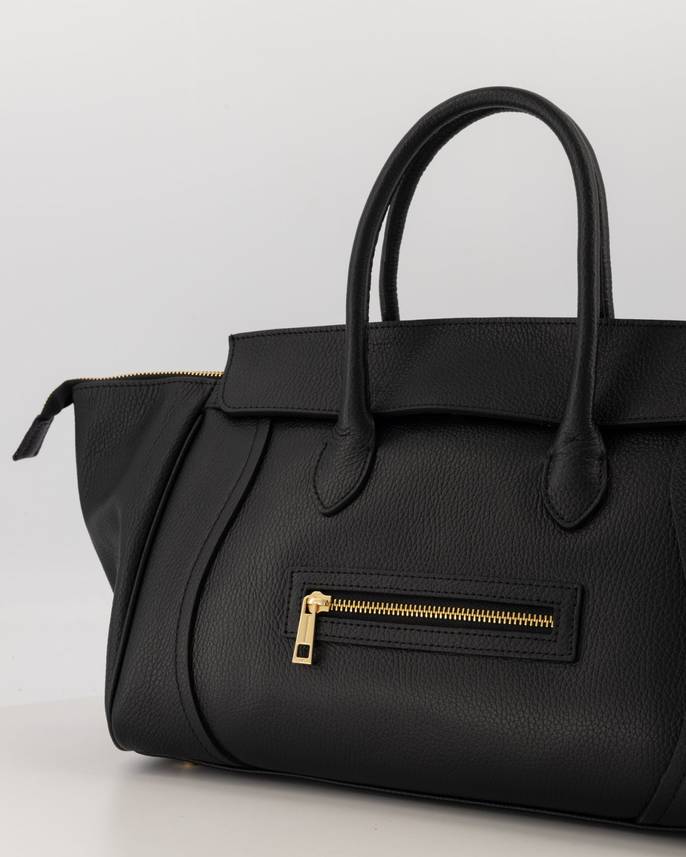 Possini Large Classic Grain Bag Black