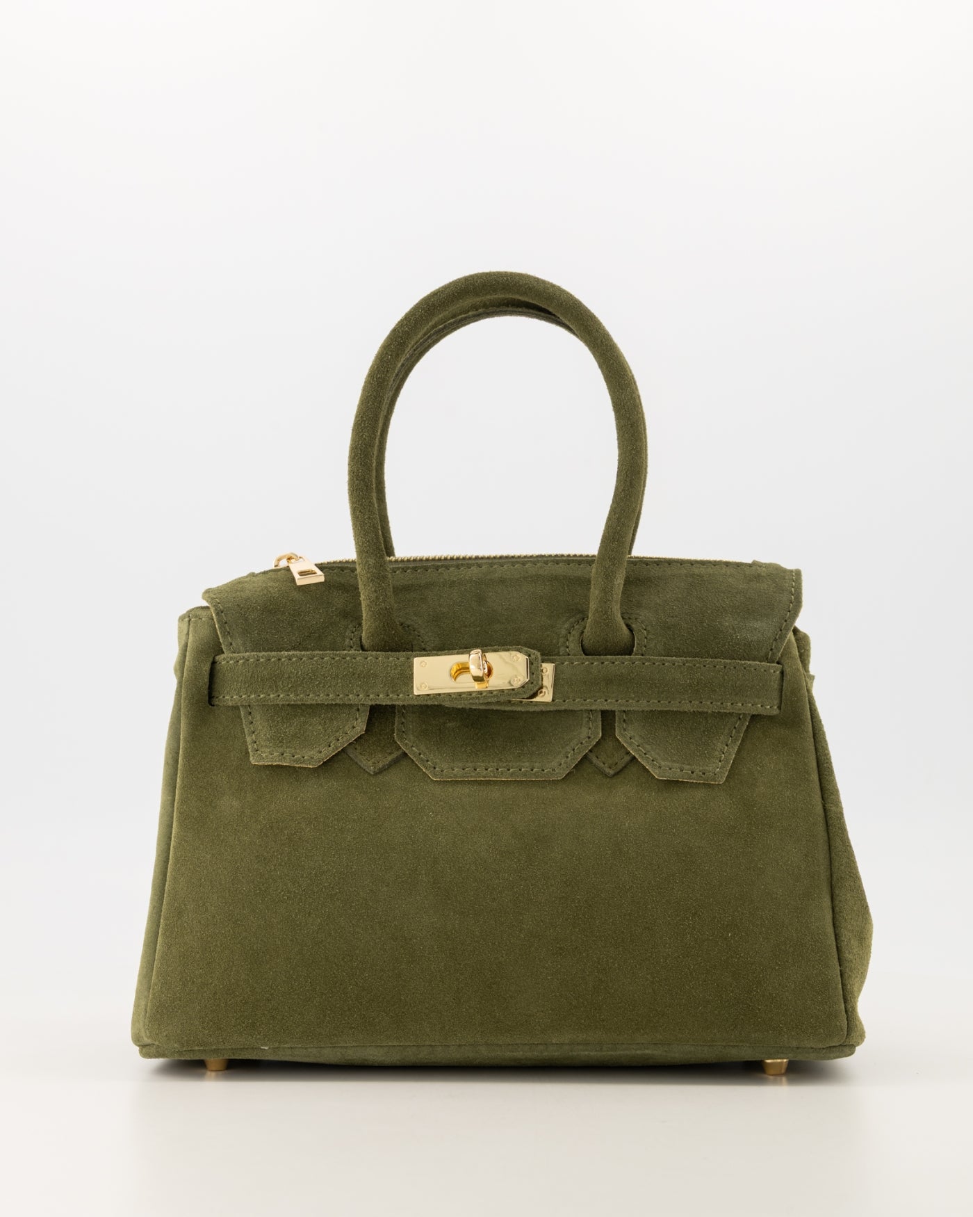Birdie Small Suede Bag Green