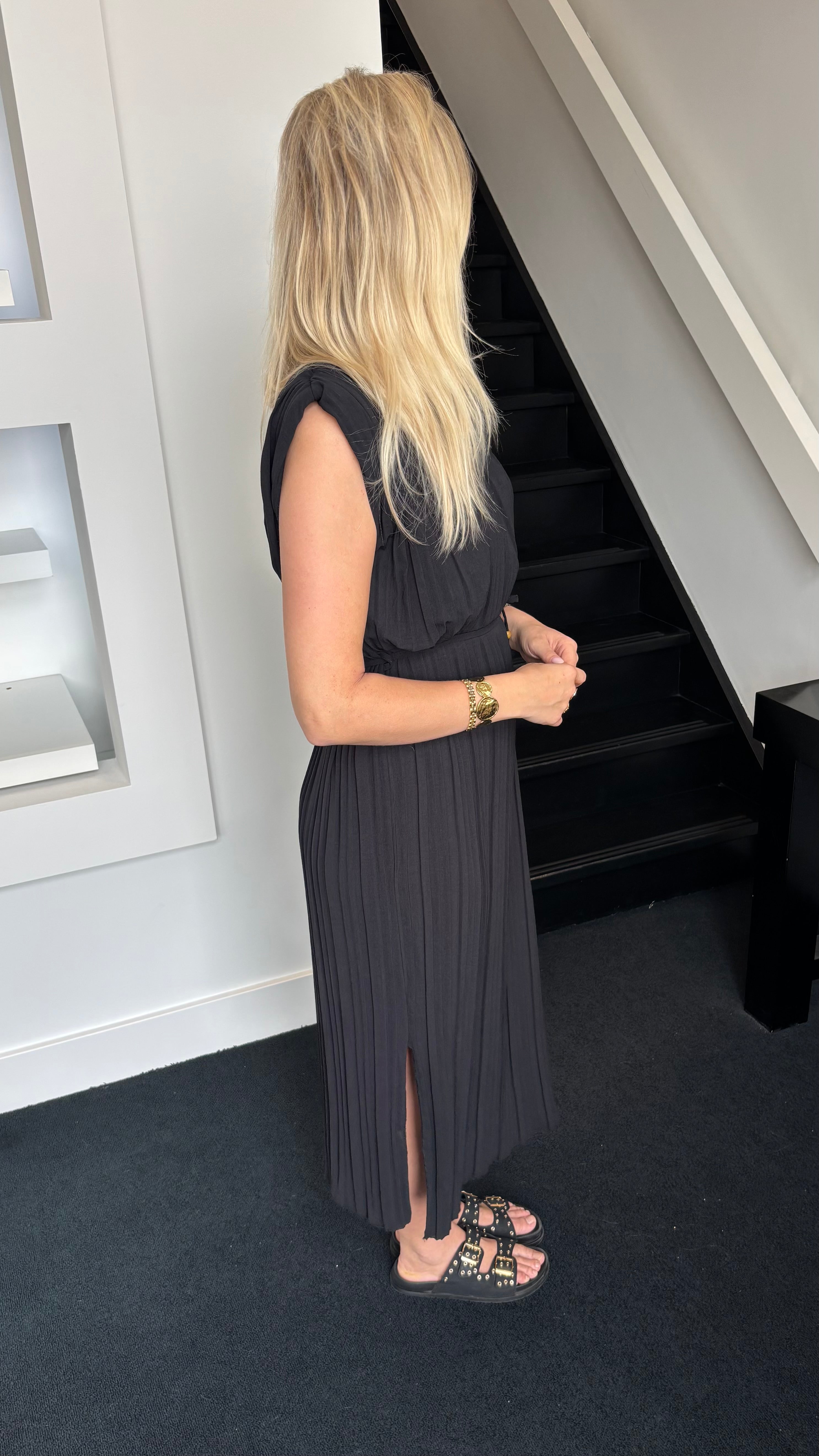 Athena Dress Black