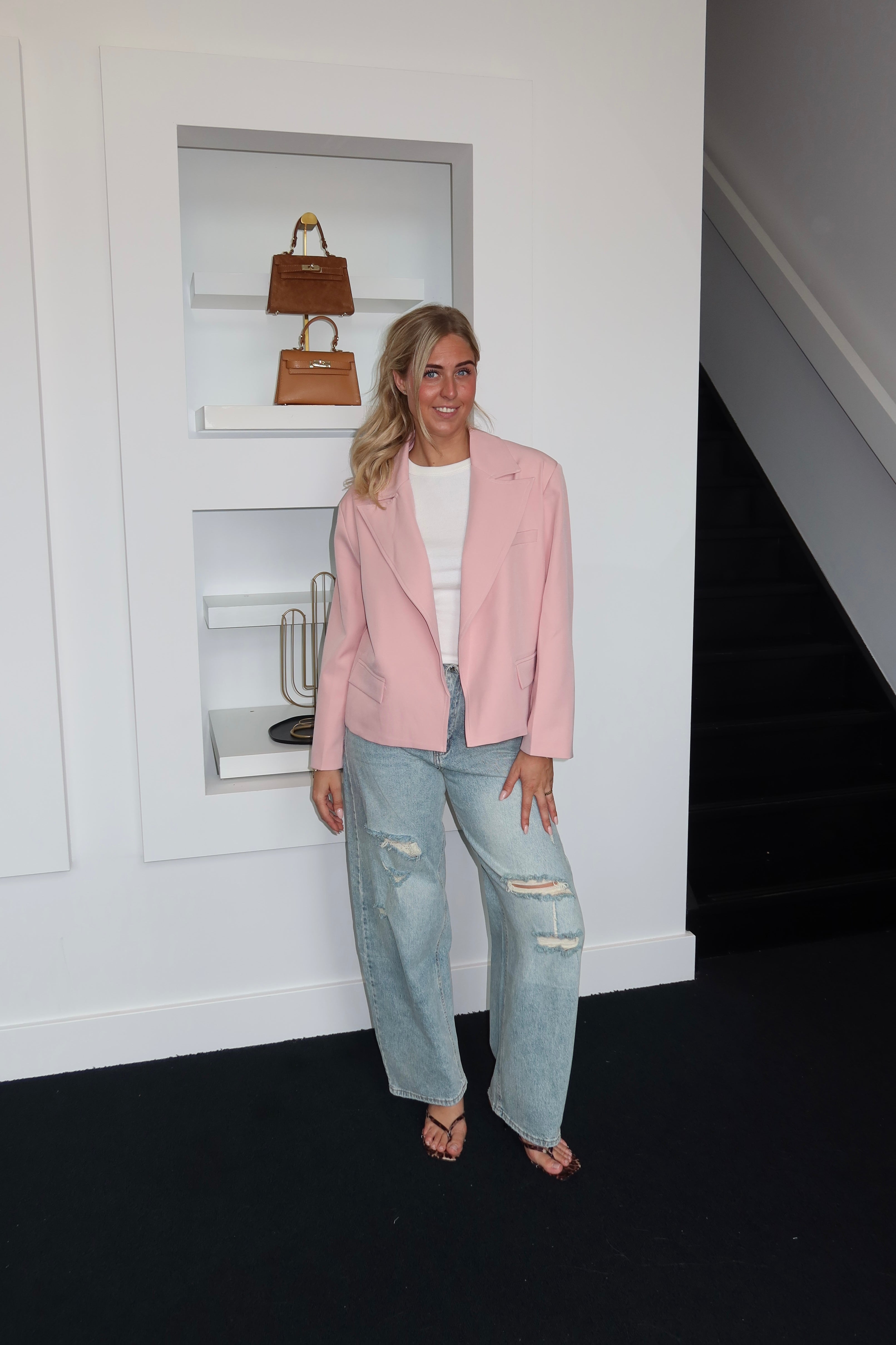Koko Oversized Blazer Pink