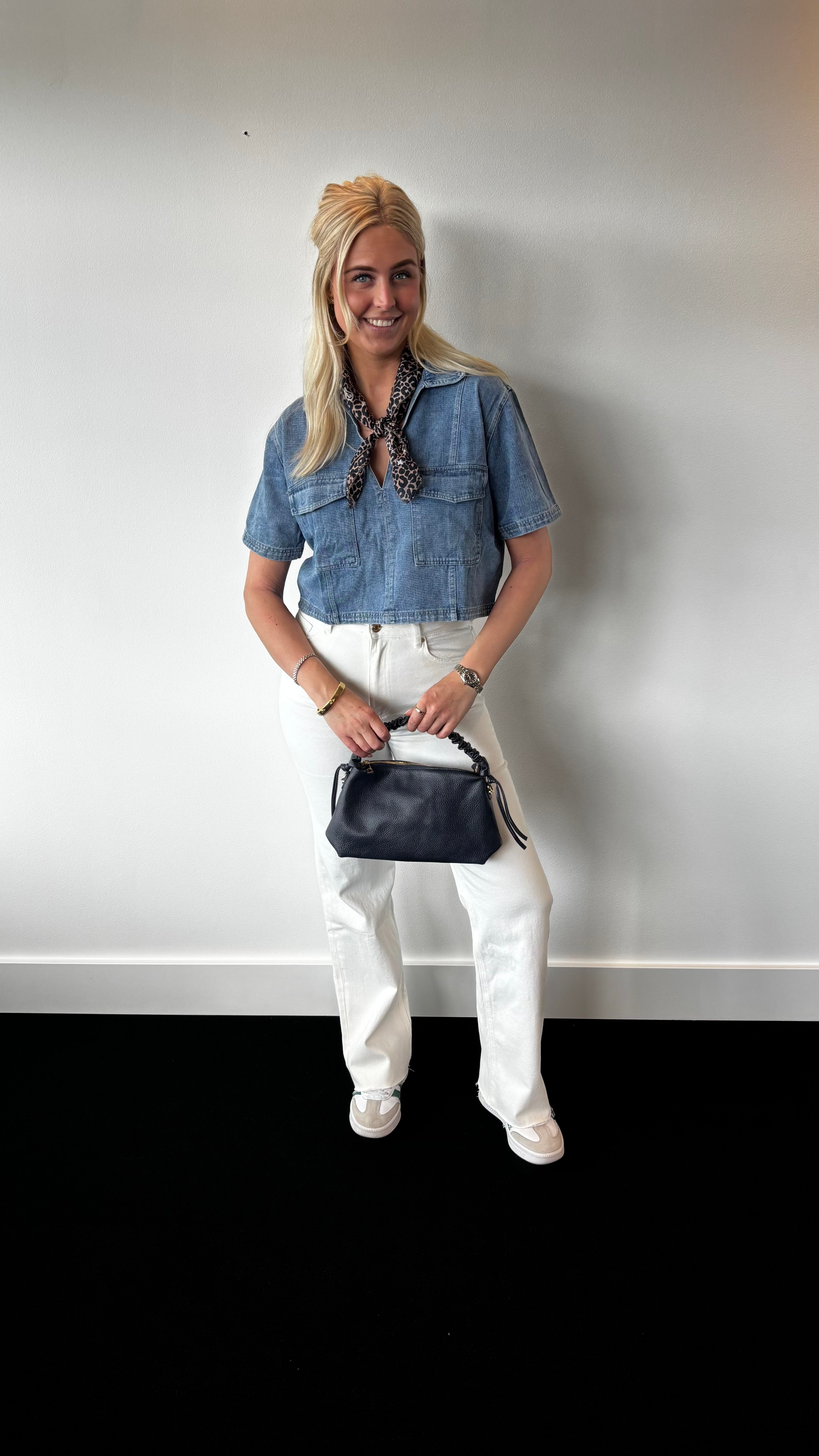 Denim Pocket Top 15036