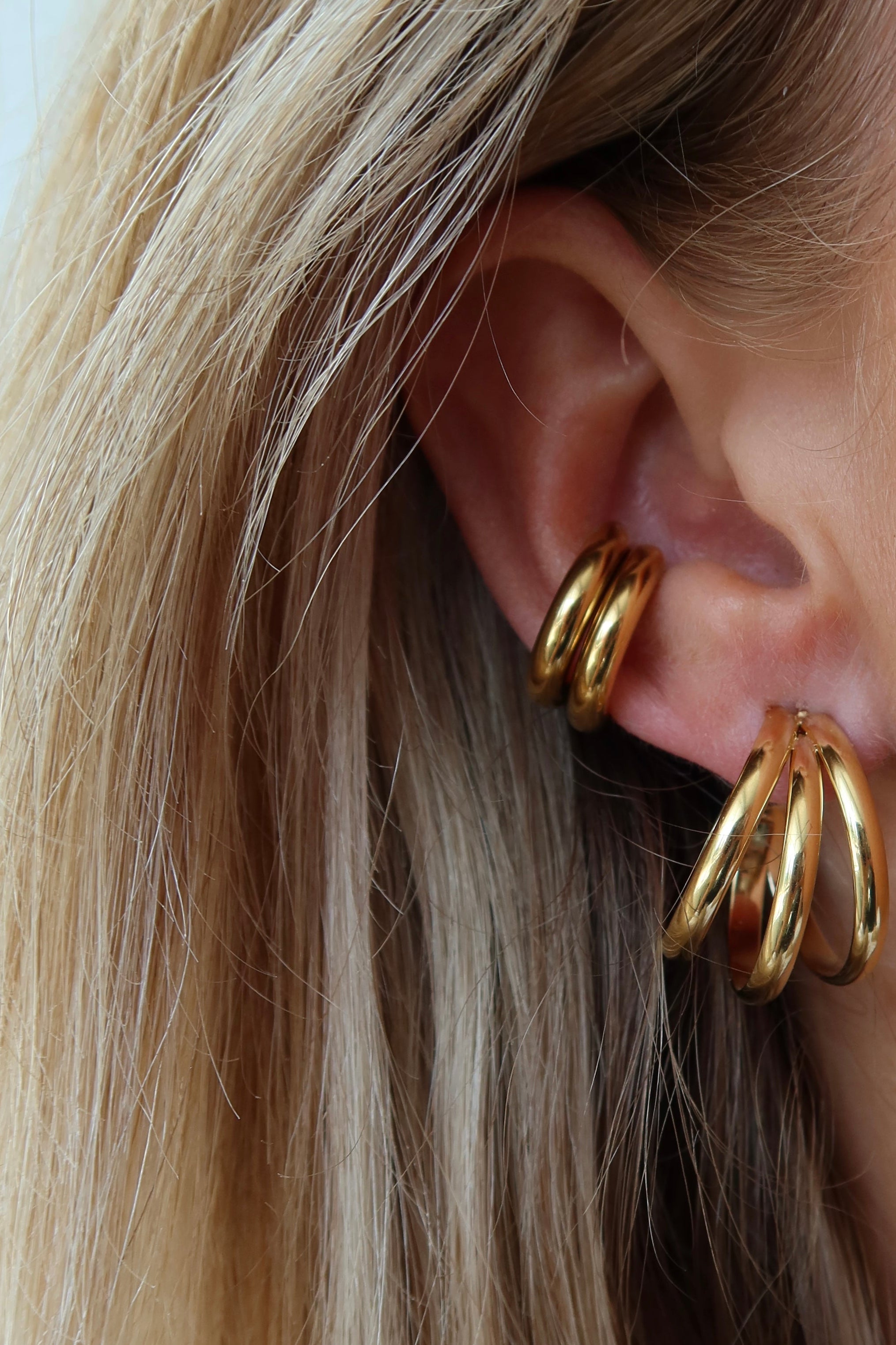Double Earcuff Gold