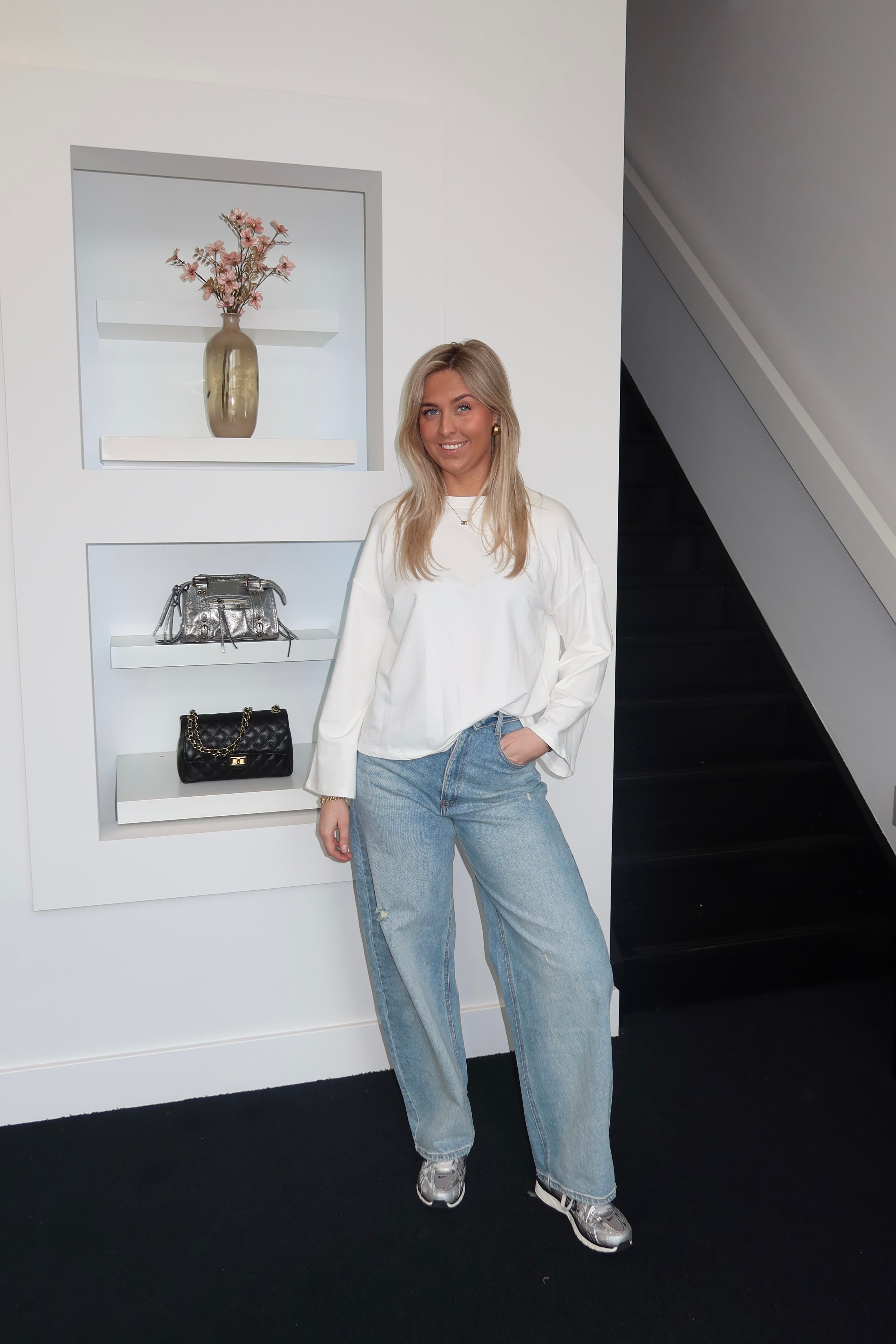 Basic Long Sleeve White