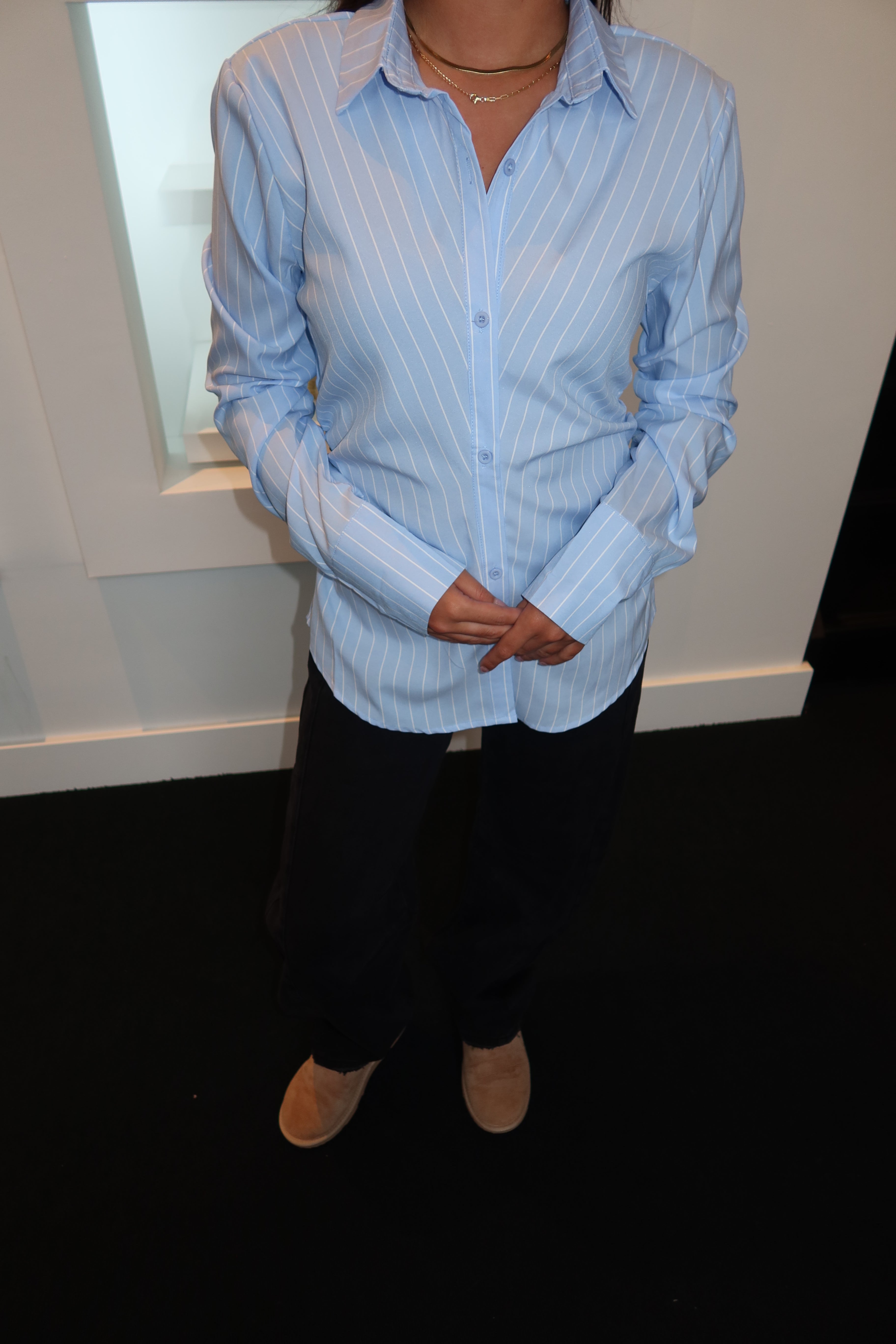 Whisper Blouse Light Blue 8956