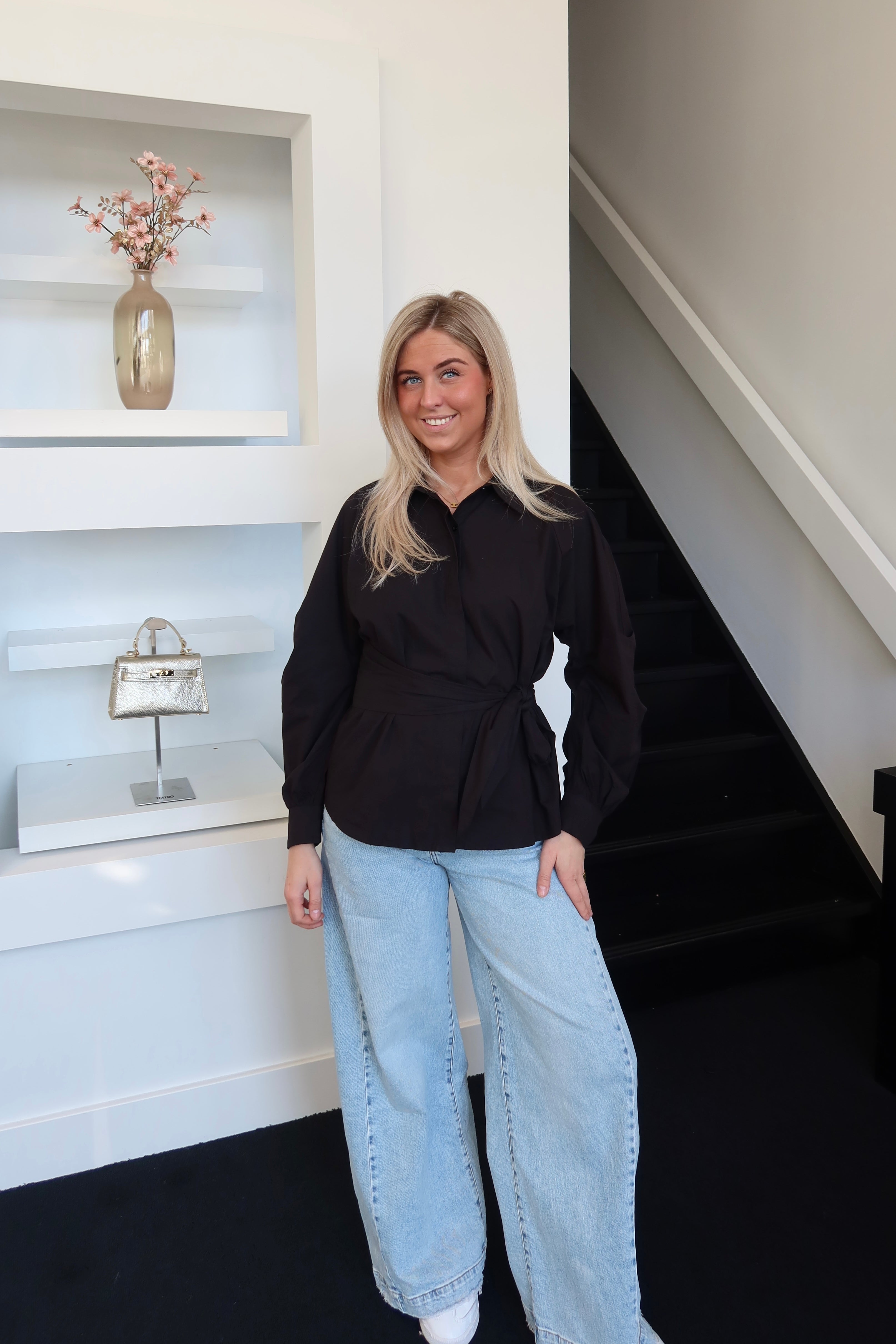 Gossip Blouse Black 539