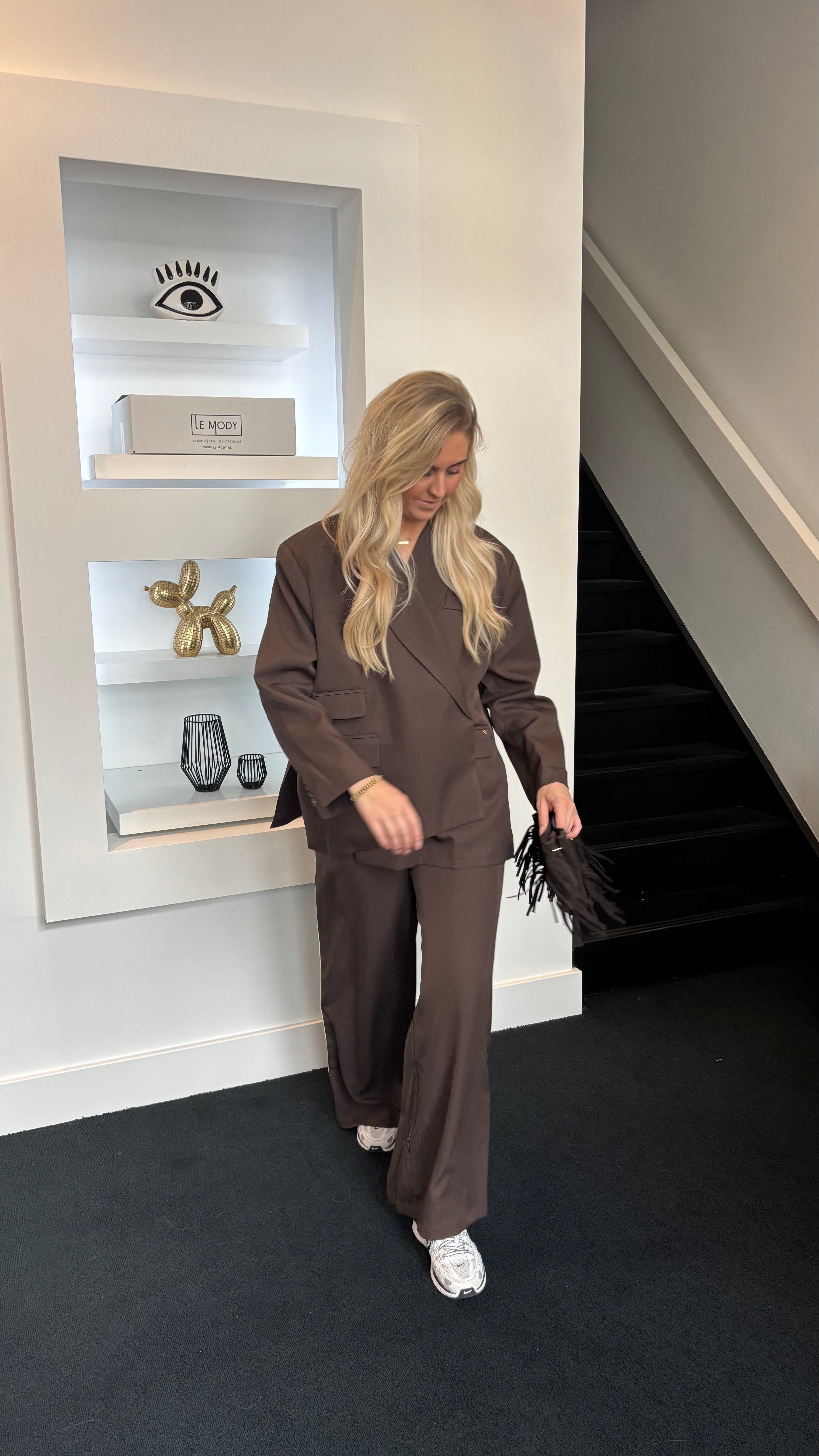 Gris Pantalon Brown