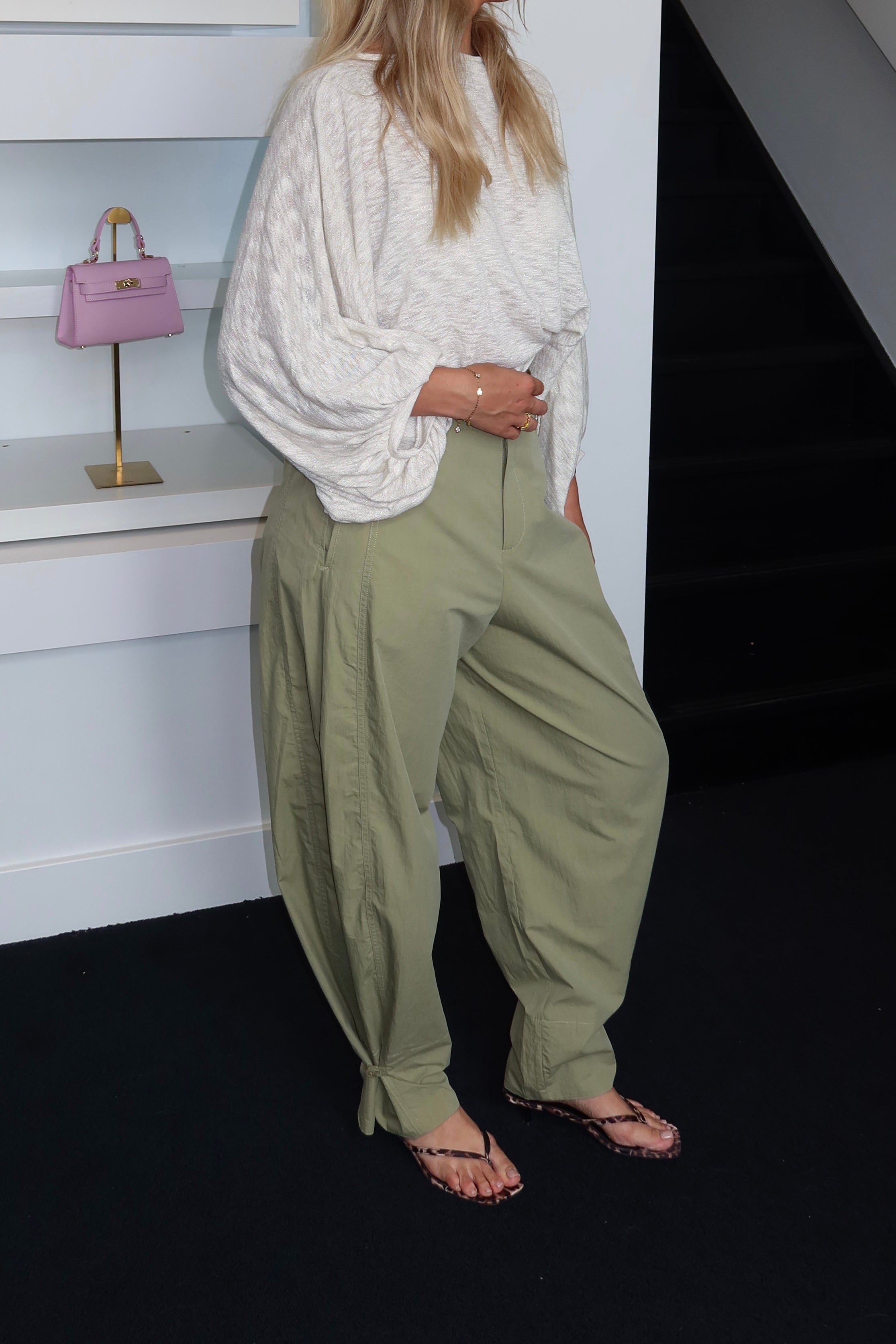 Alyssa Ambika Pants Khaki