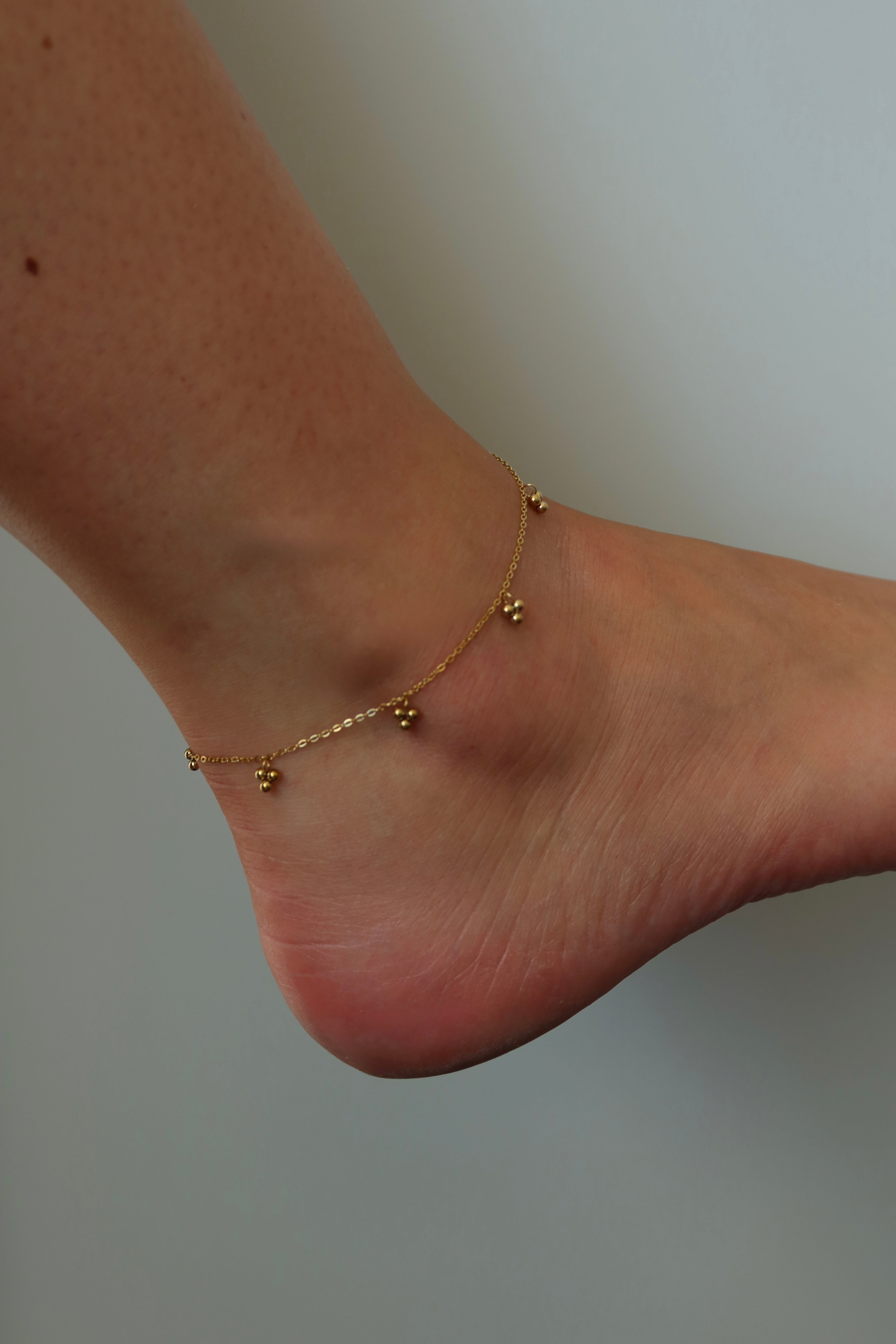 Dots Anklet Gold
