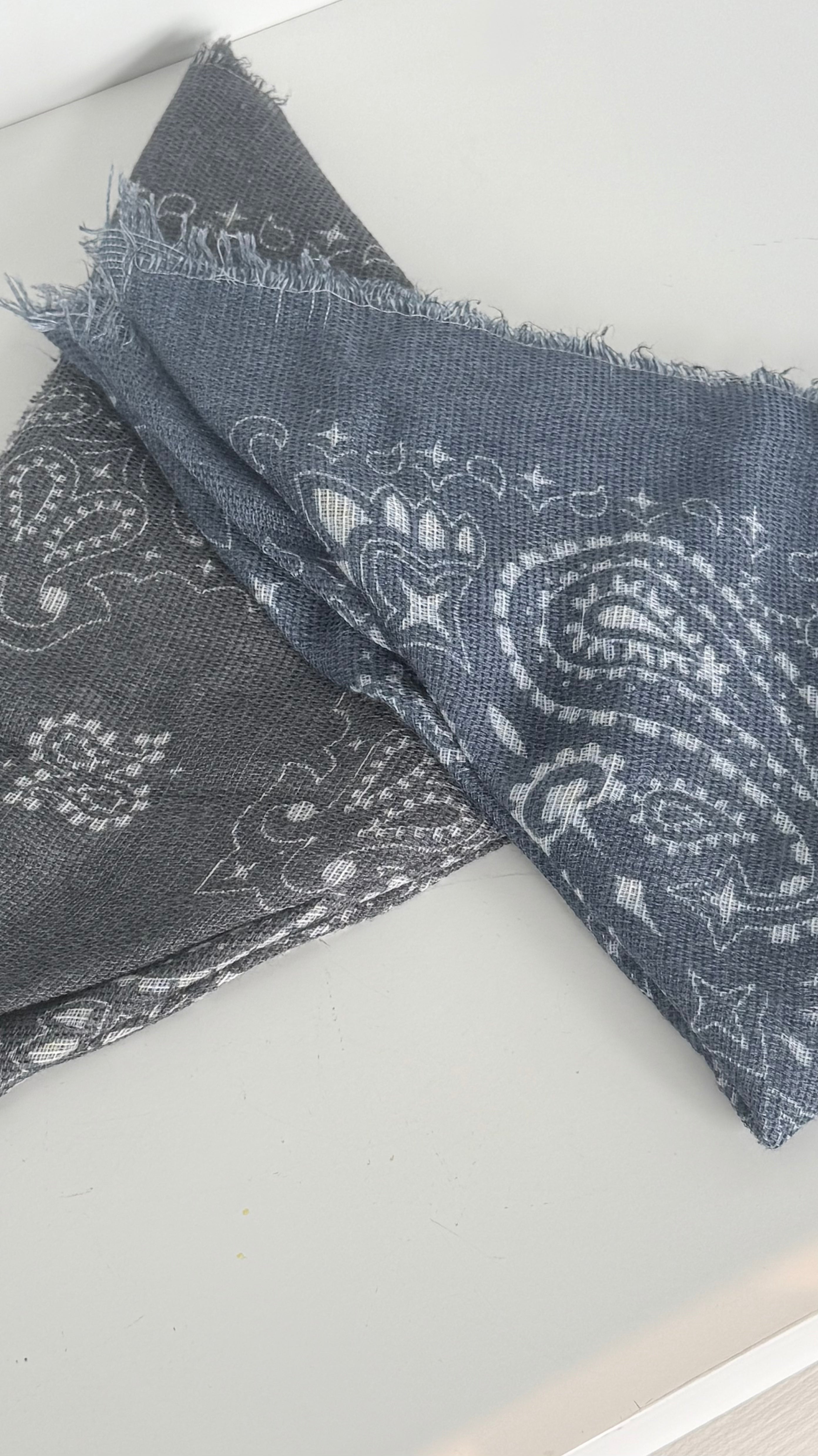 Bandana Scarf Dark Blue