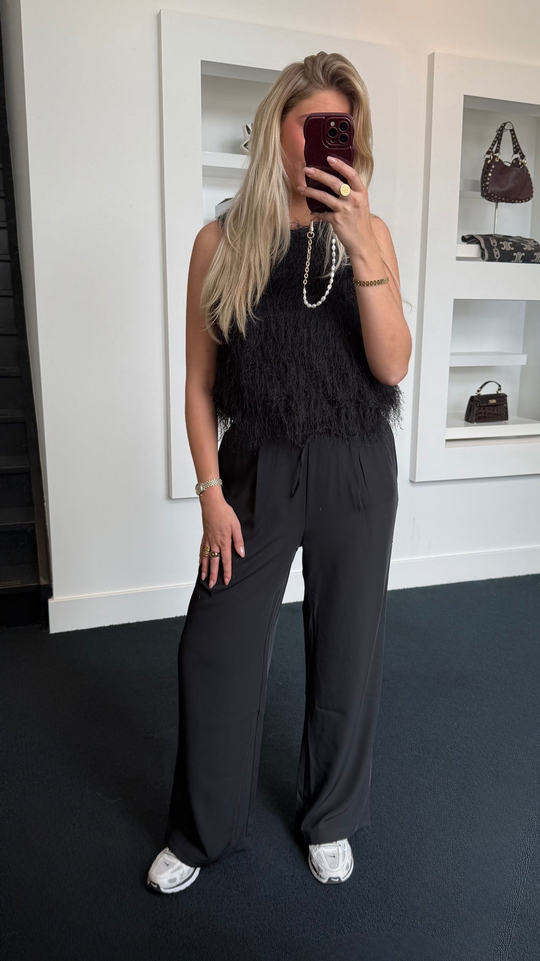 Ivivi Pantalon Noir 7475