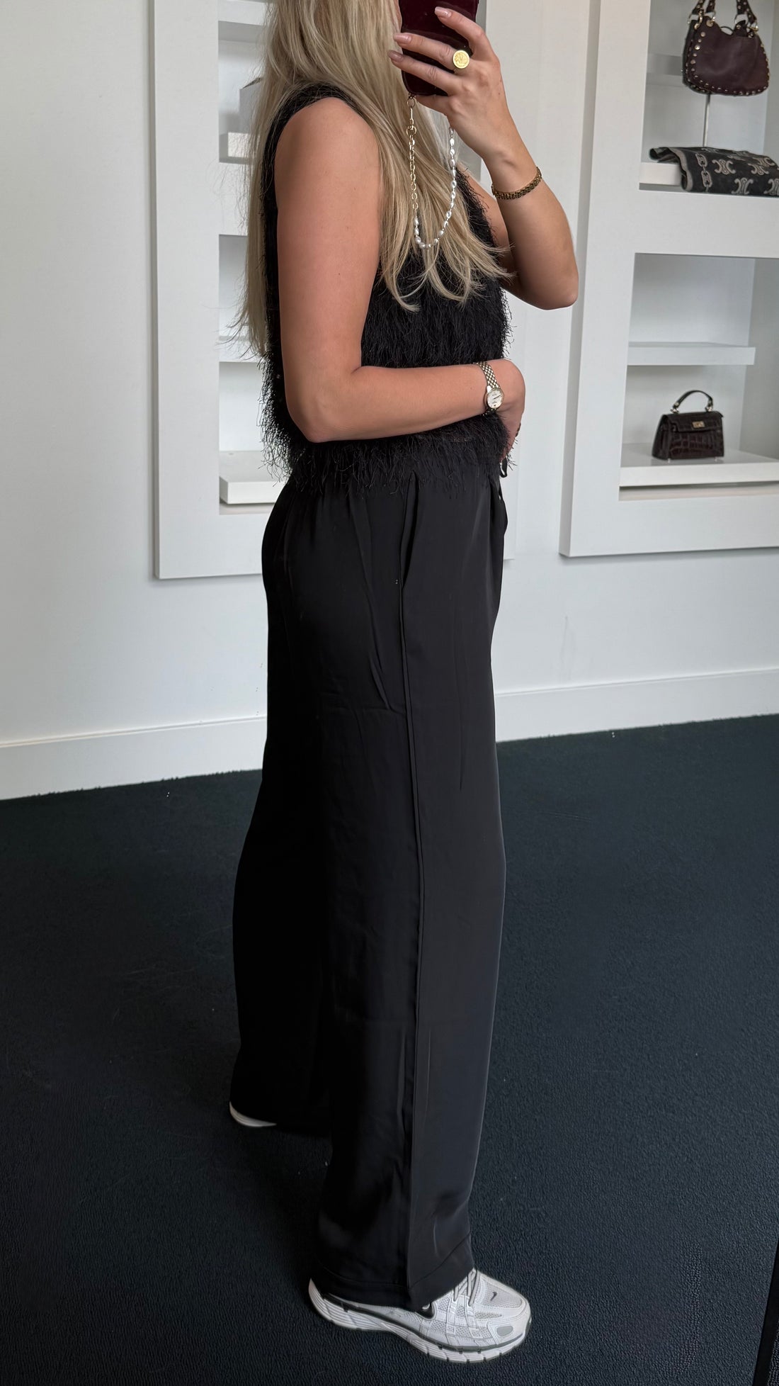 Ivivi Pantalon Noir 7475