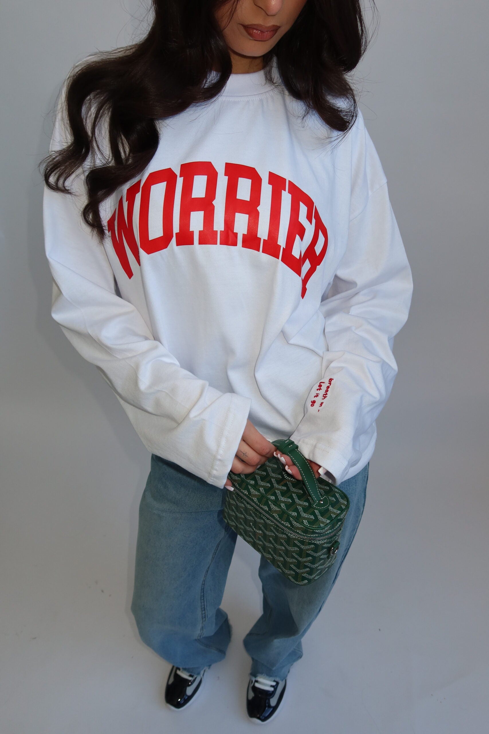 Worrier Long Sleeve White