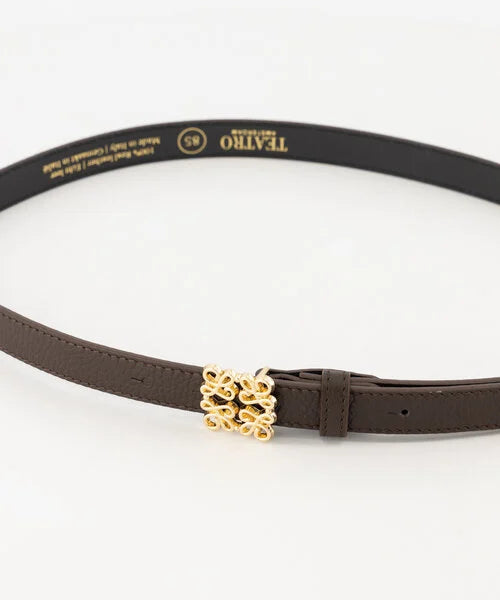 LouLou Real Leather Belt Brown