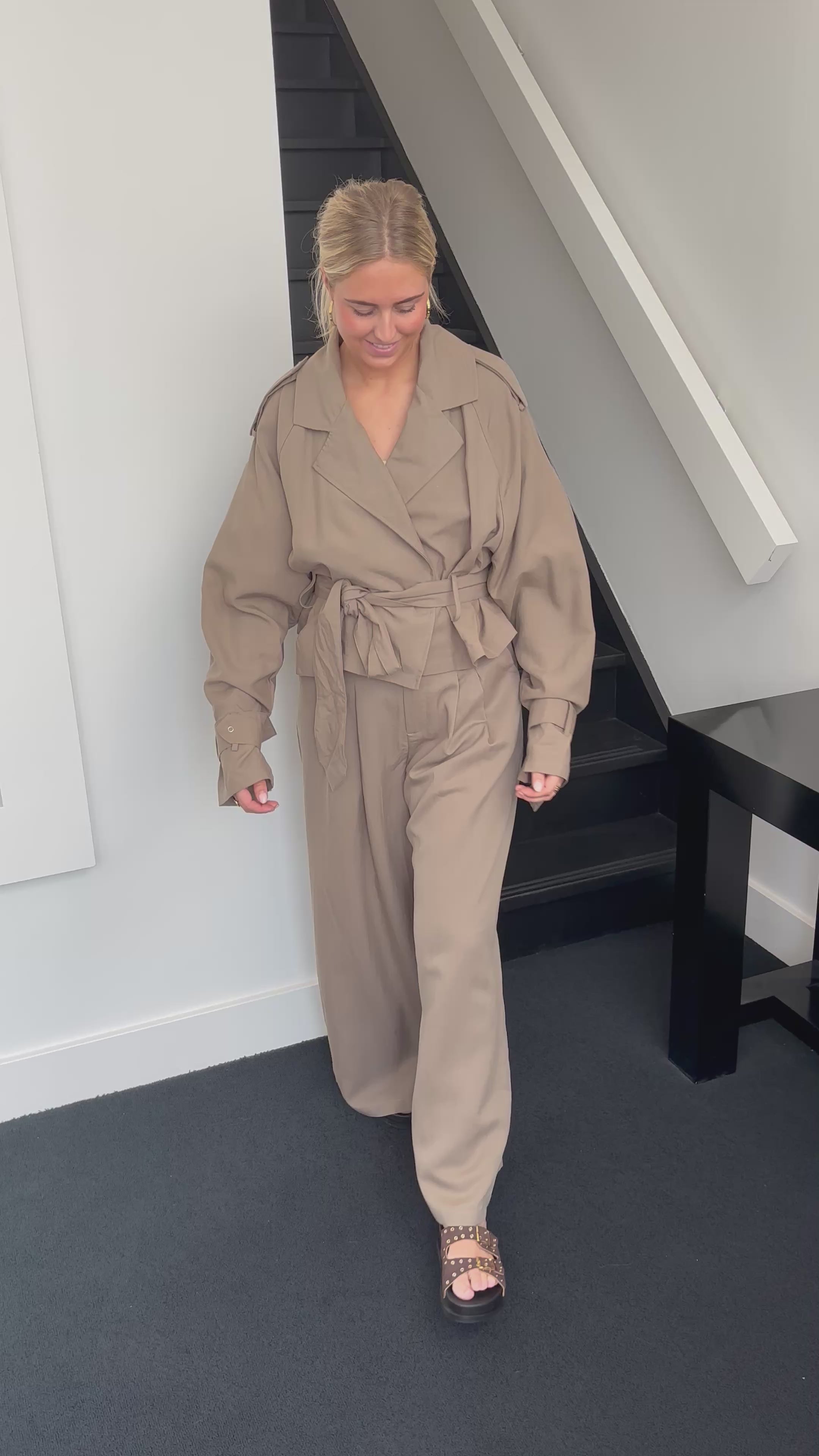Olive Trench Coat