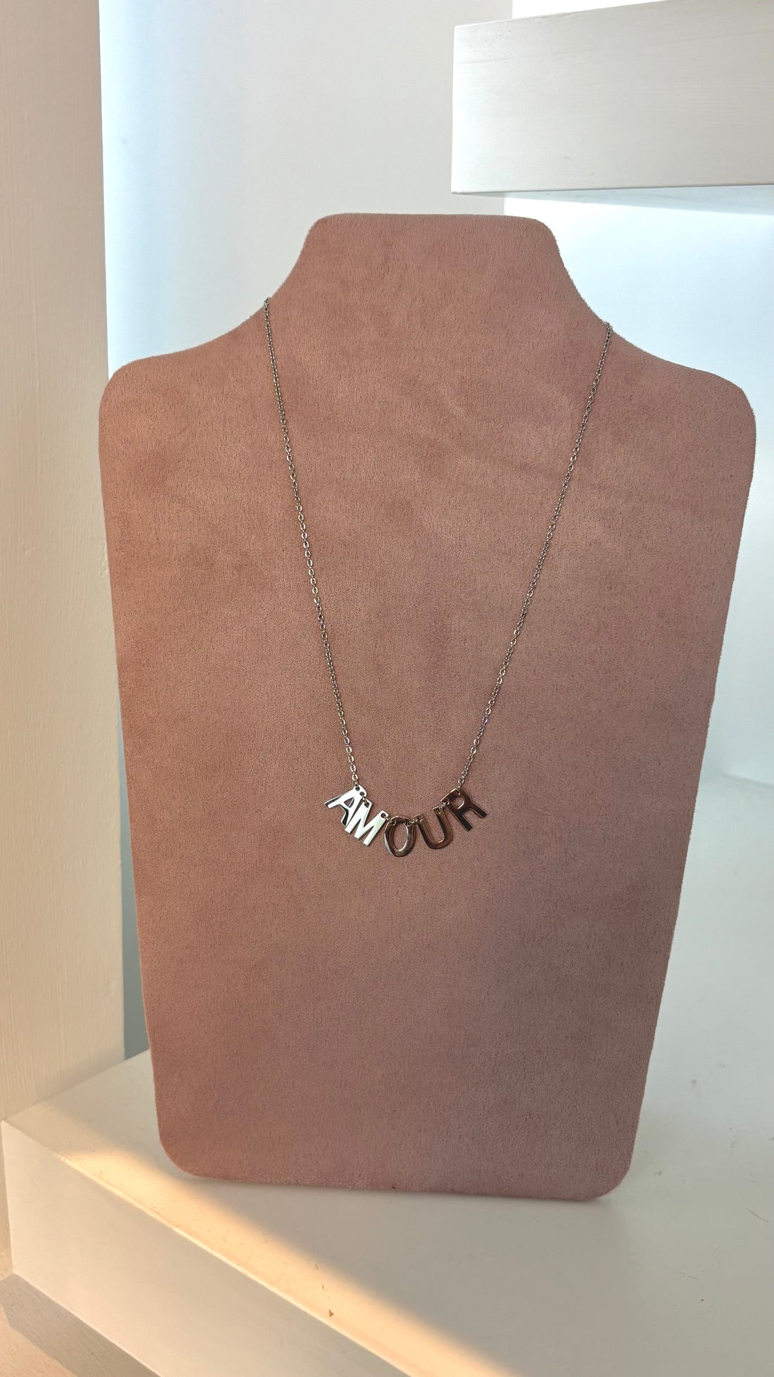 Amour Necklace Silver
