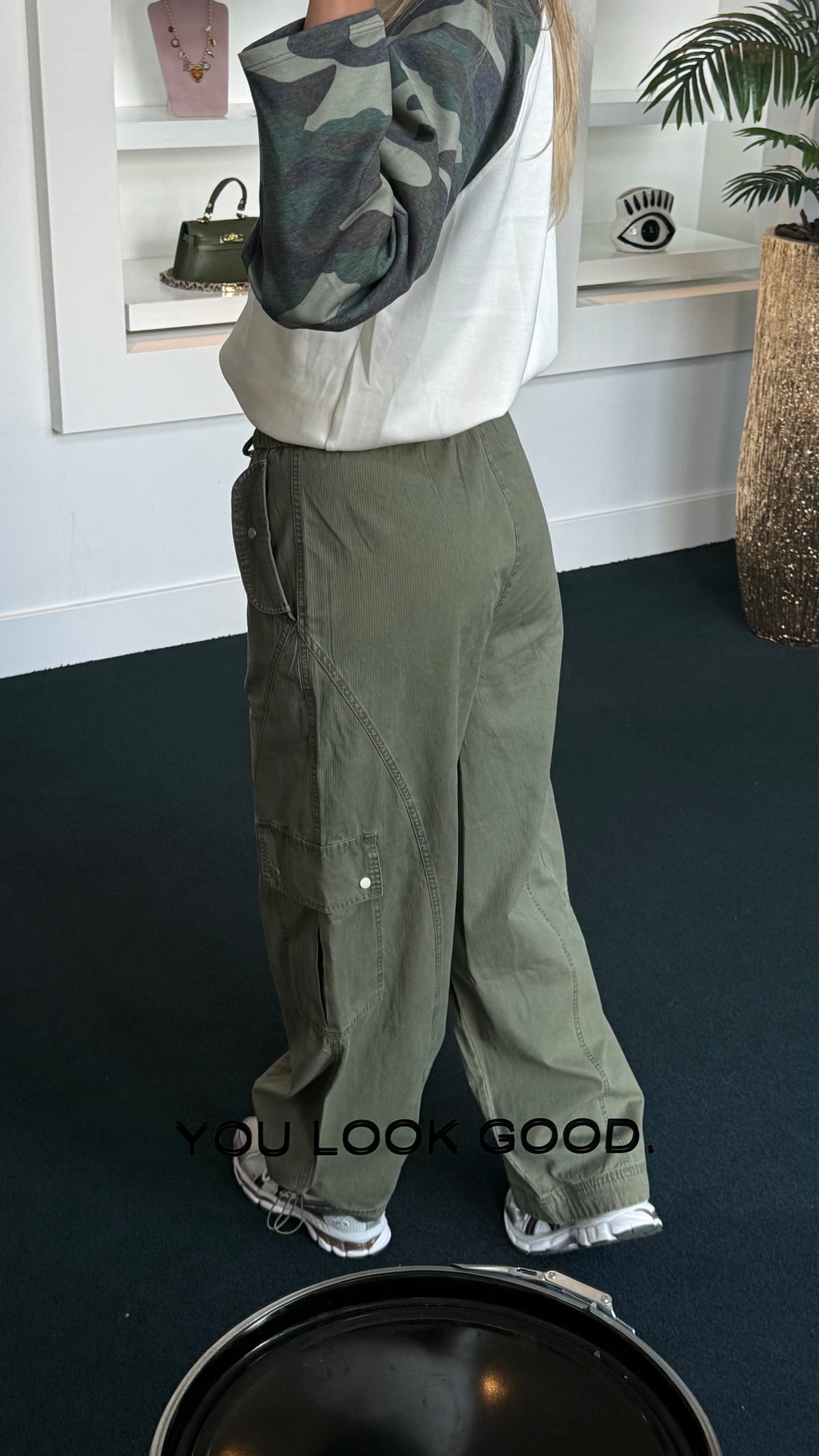 Ambika Freya Cargo Pants Khaki