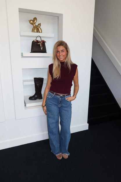 Kiki Top Bordeaux 8015